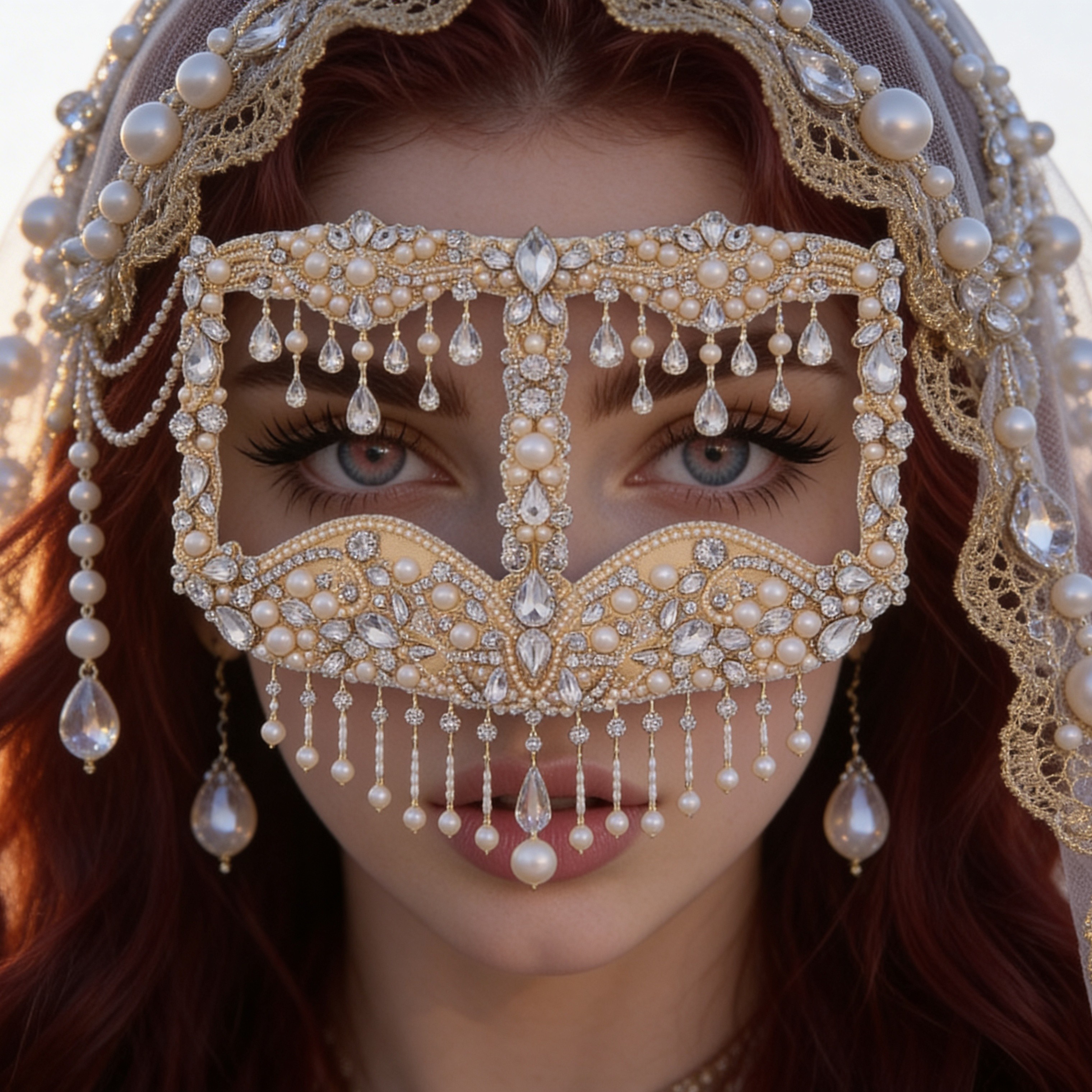 Bride Burqa برقع العروسه