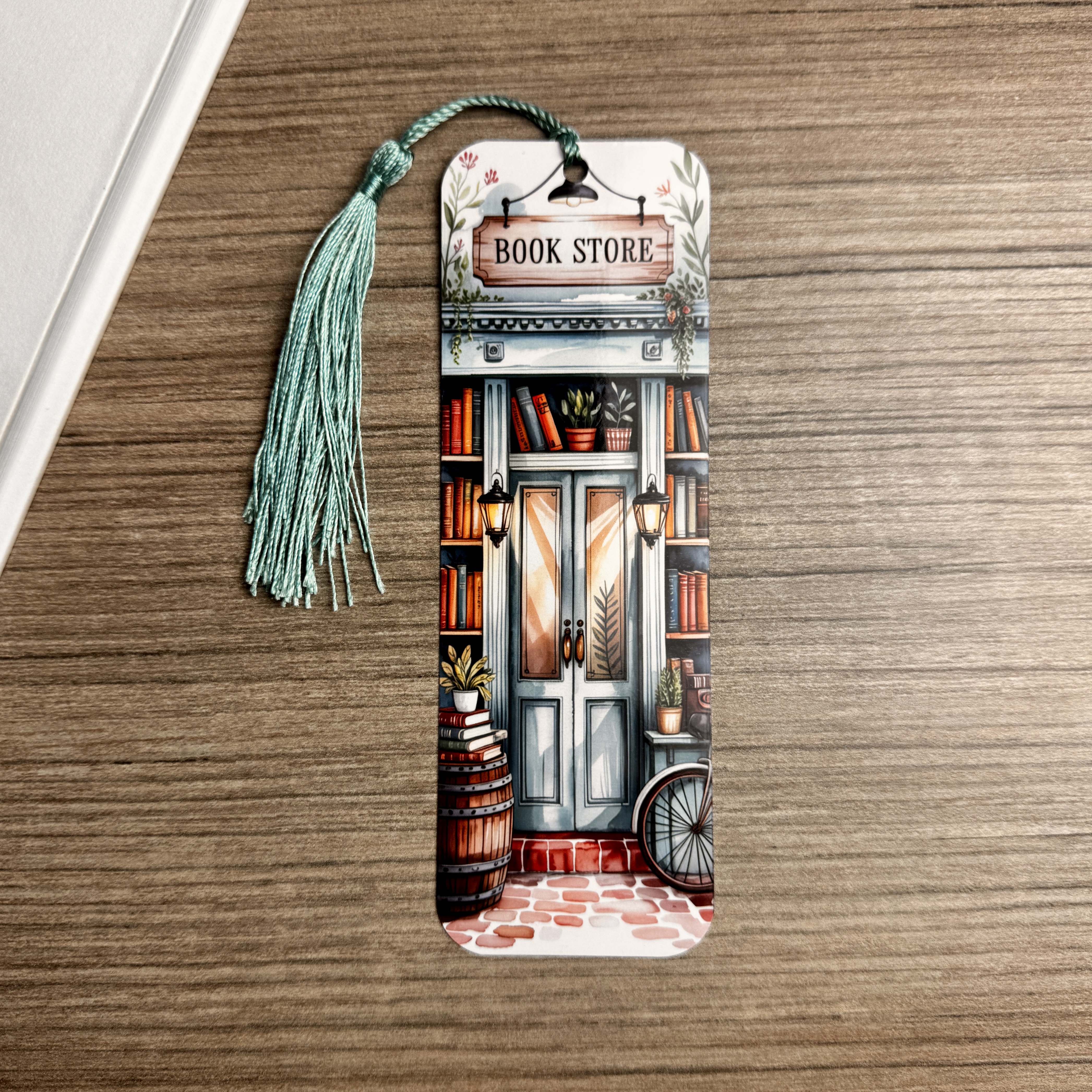 Book Store Bookmark with Tassel