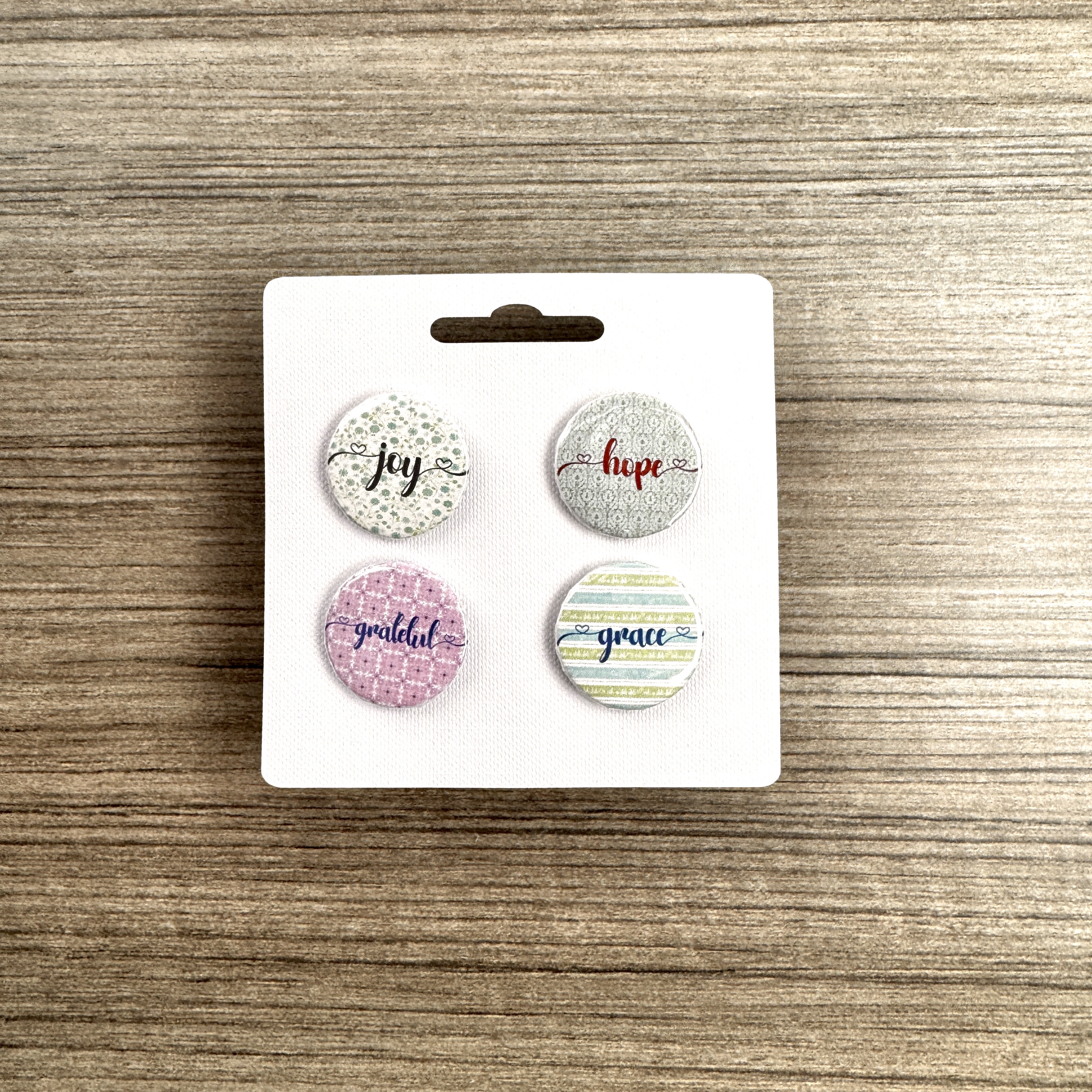 Joy, Hope, Grateful, Grace