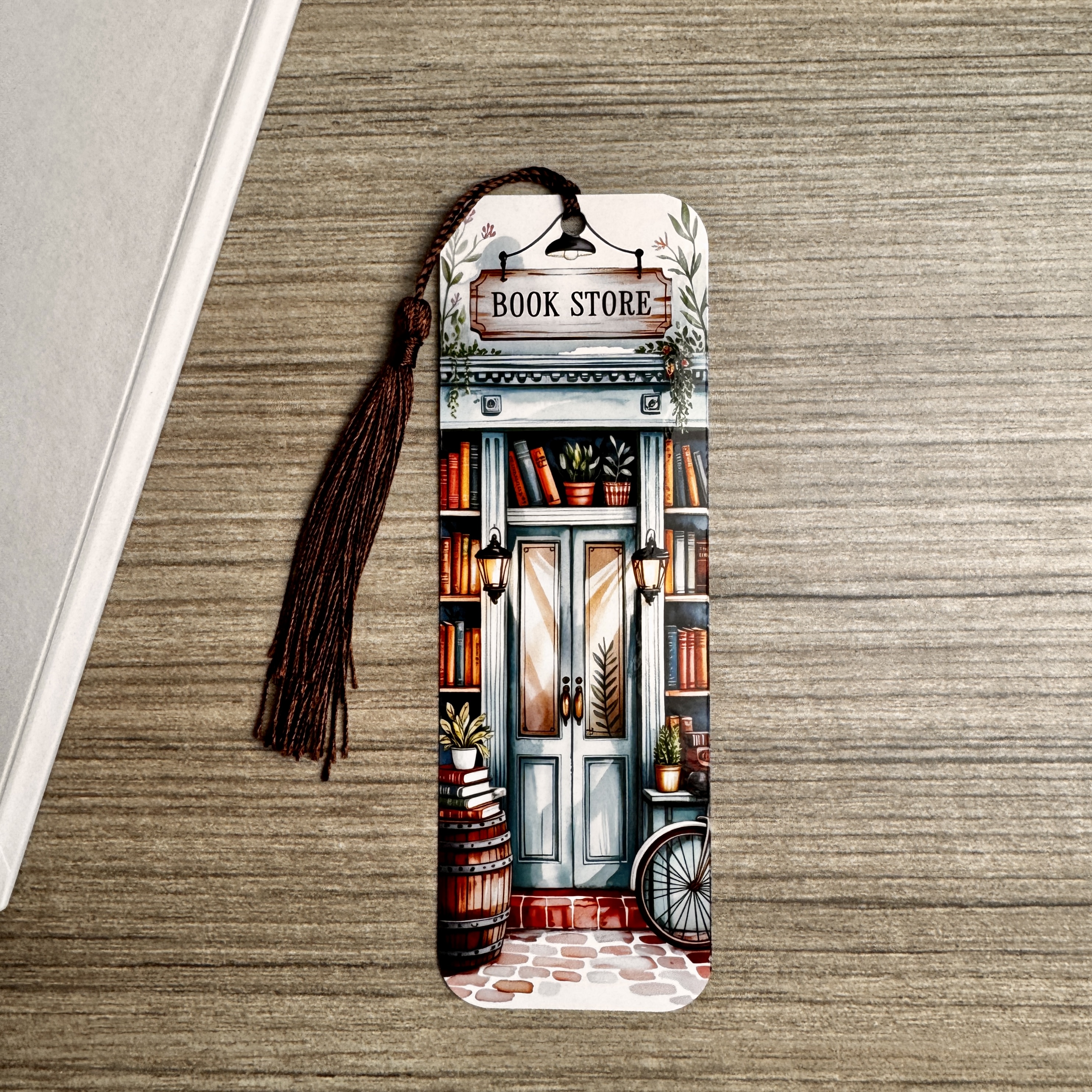 Book Store Bookmark with Tassel