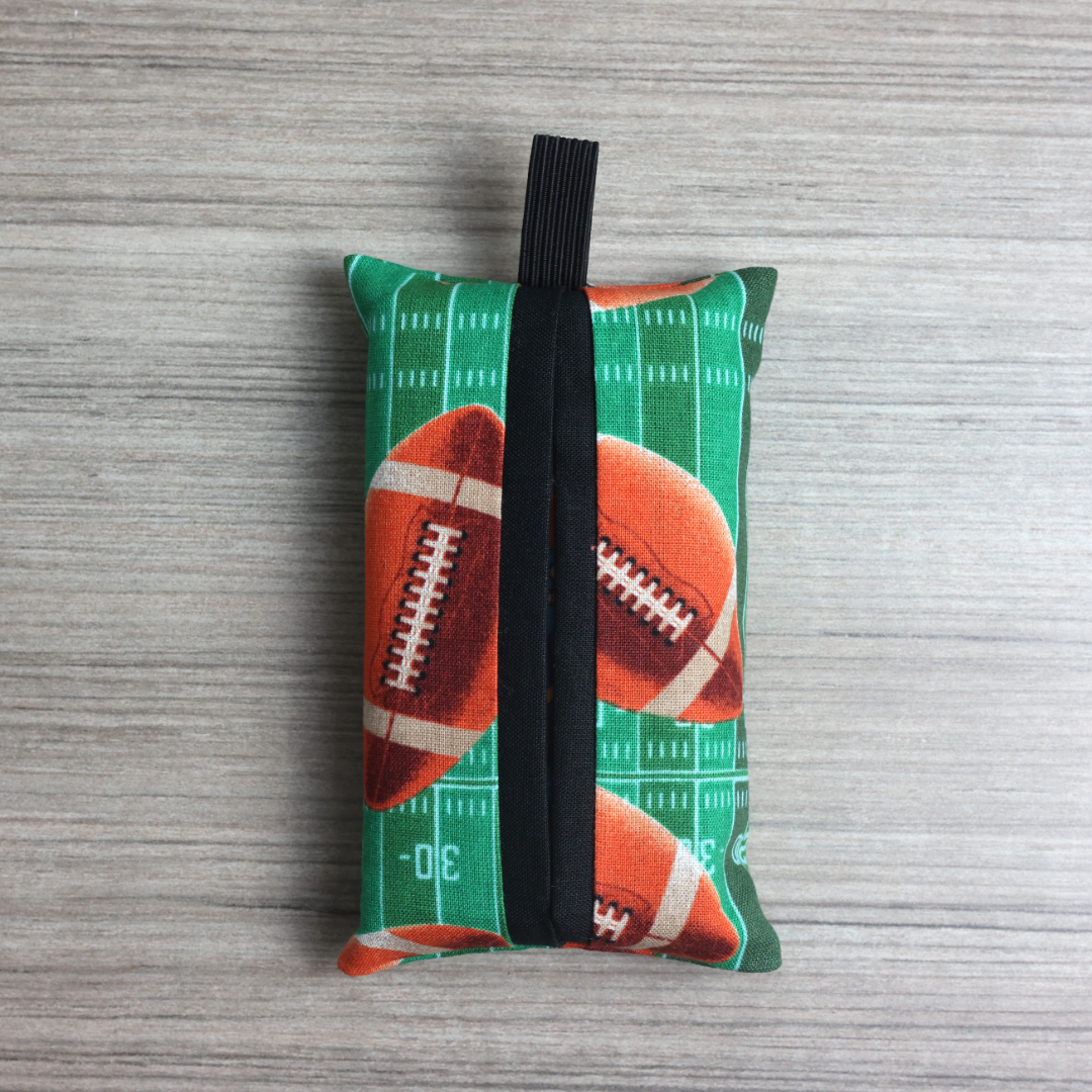 Pocket Tissue Holder Footballs