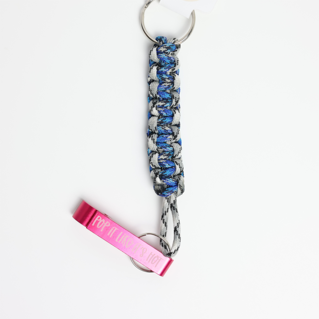 Paracord Keychain with Bottle Opener