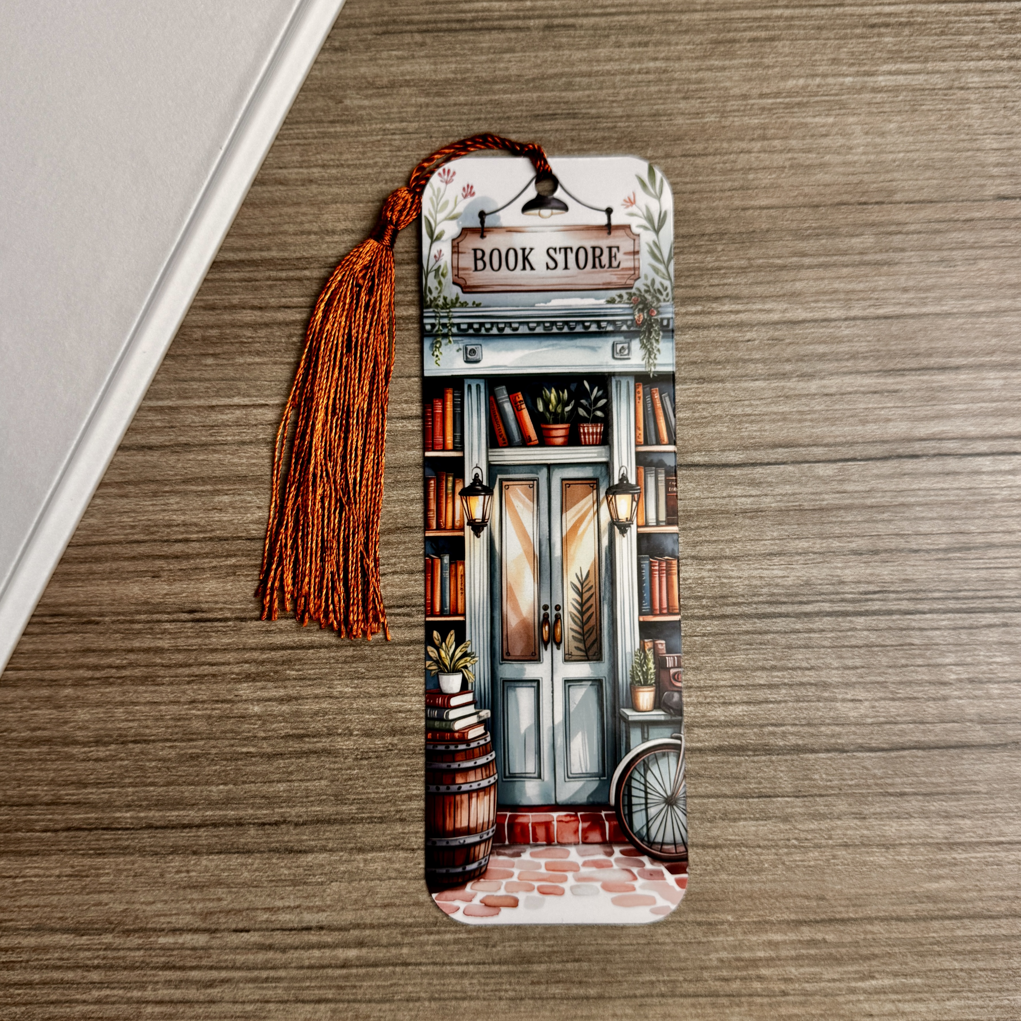 Book Store Bookmark with Tassel