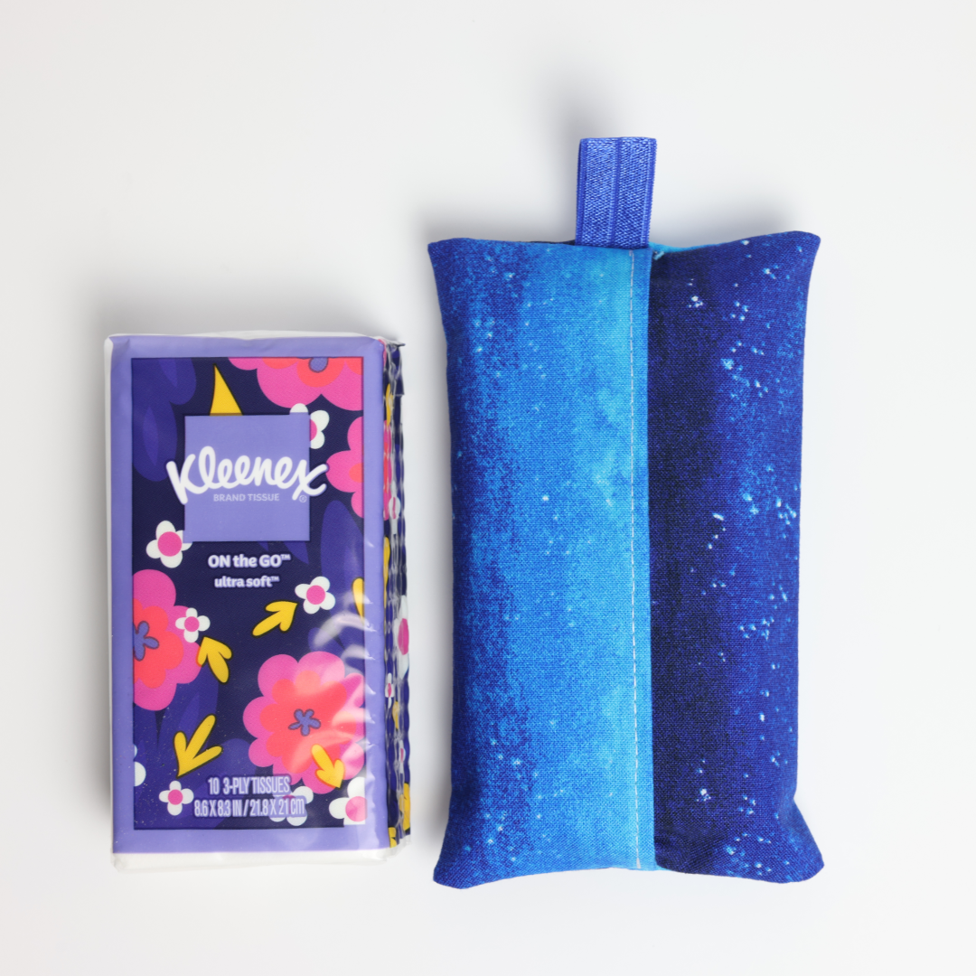 Pocket Tissue Holder - Ombre´ Blue