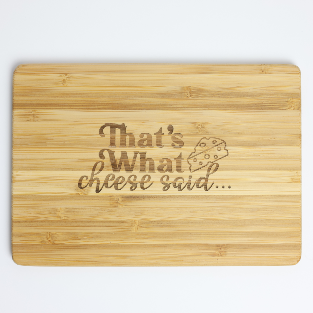 Personal Bamboo Charcuterie Serving Board