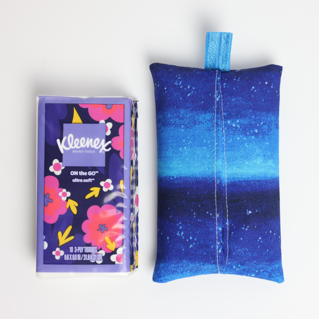 Pocket Tissue Holder - Ombre´ Blue