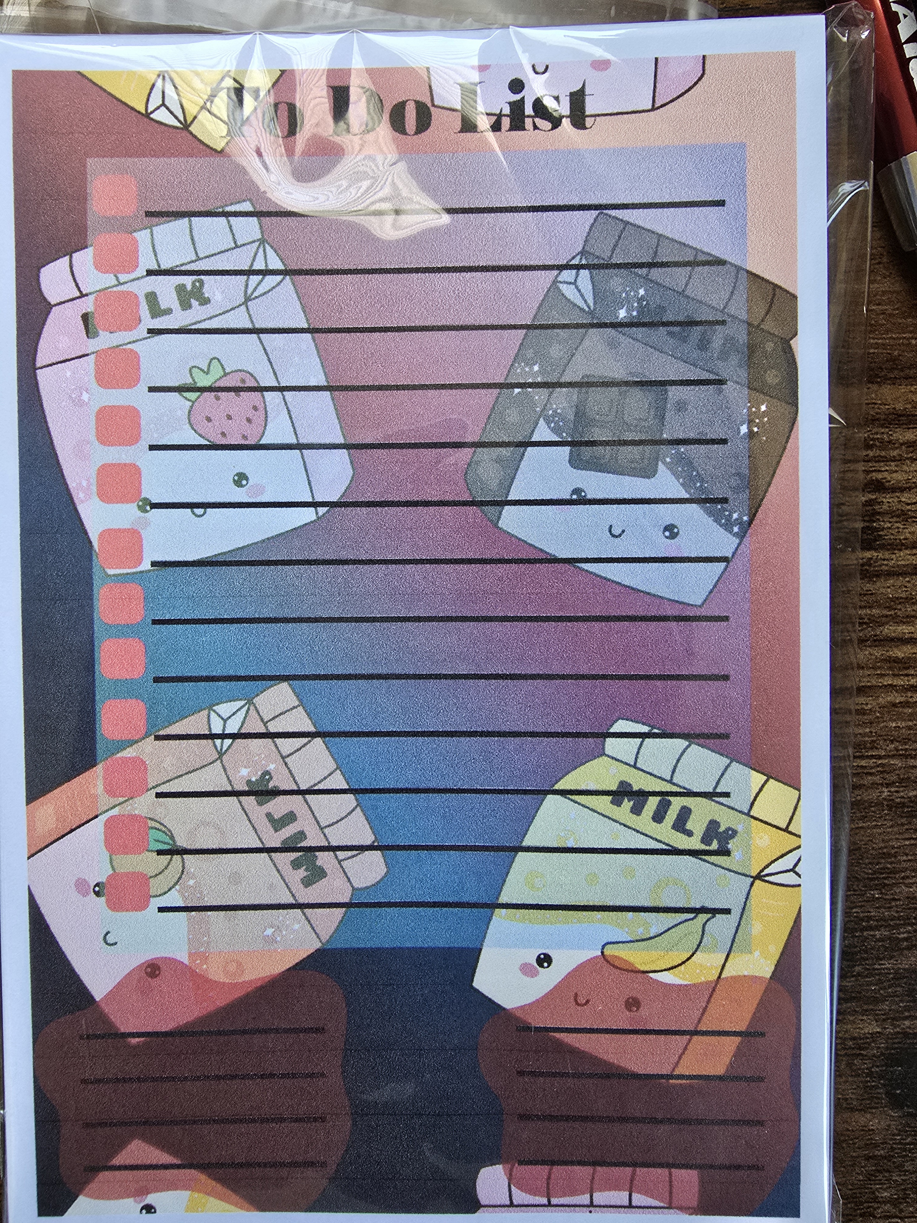 Sweet Milk To-Do List NotePad (4x6)