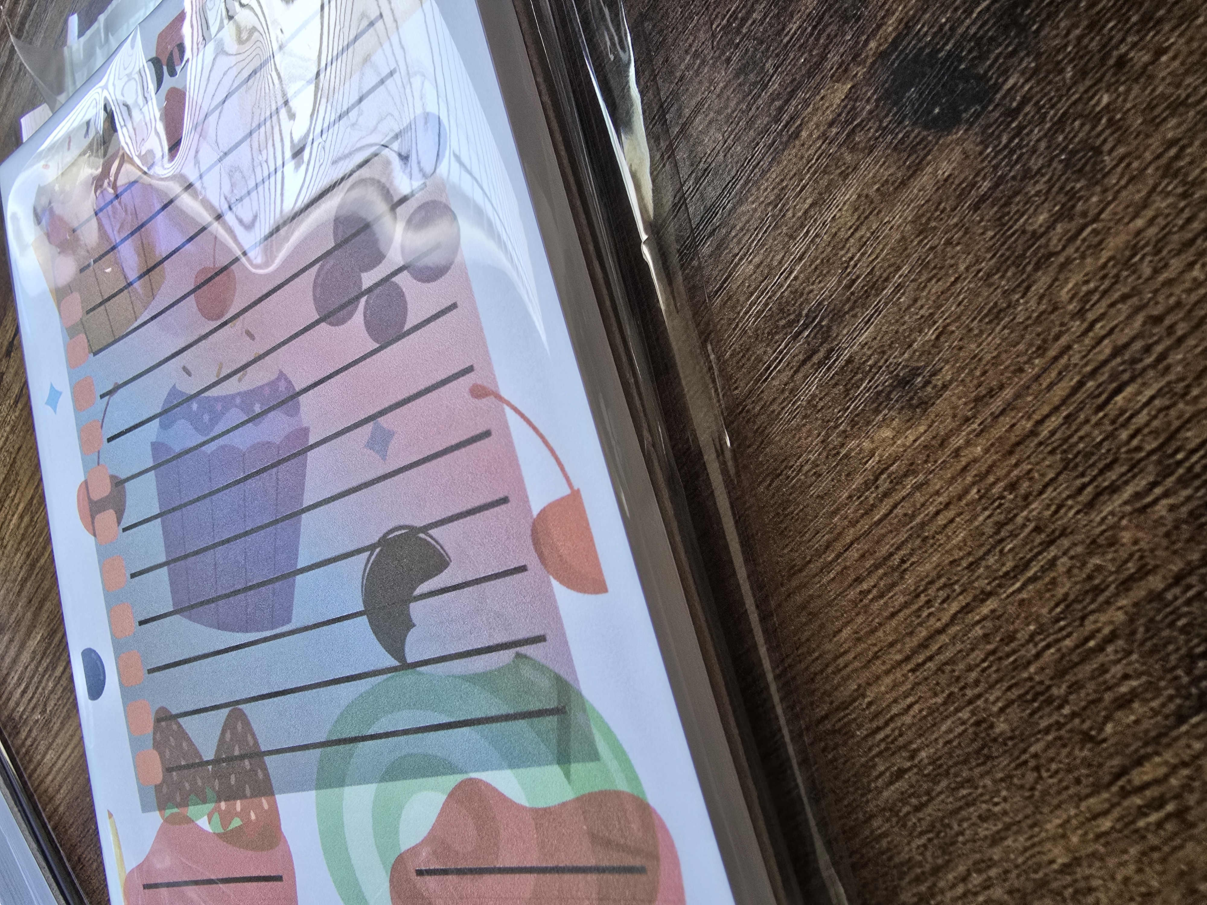 Colorful Treats To Do List Notepad (4x6)