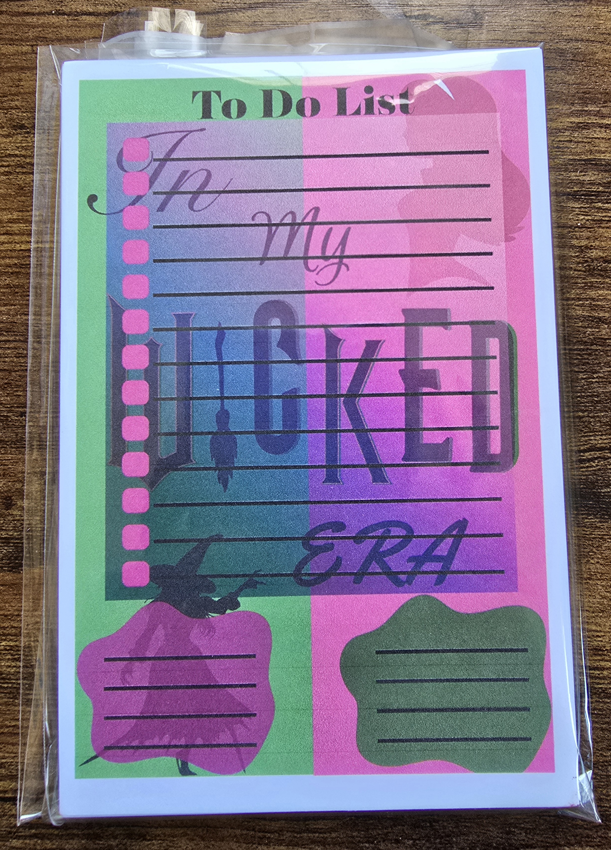 Wicked Era To-Do List Notepad