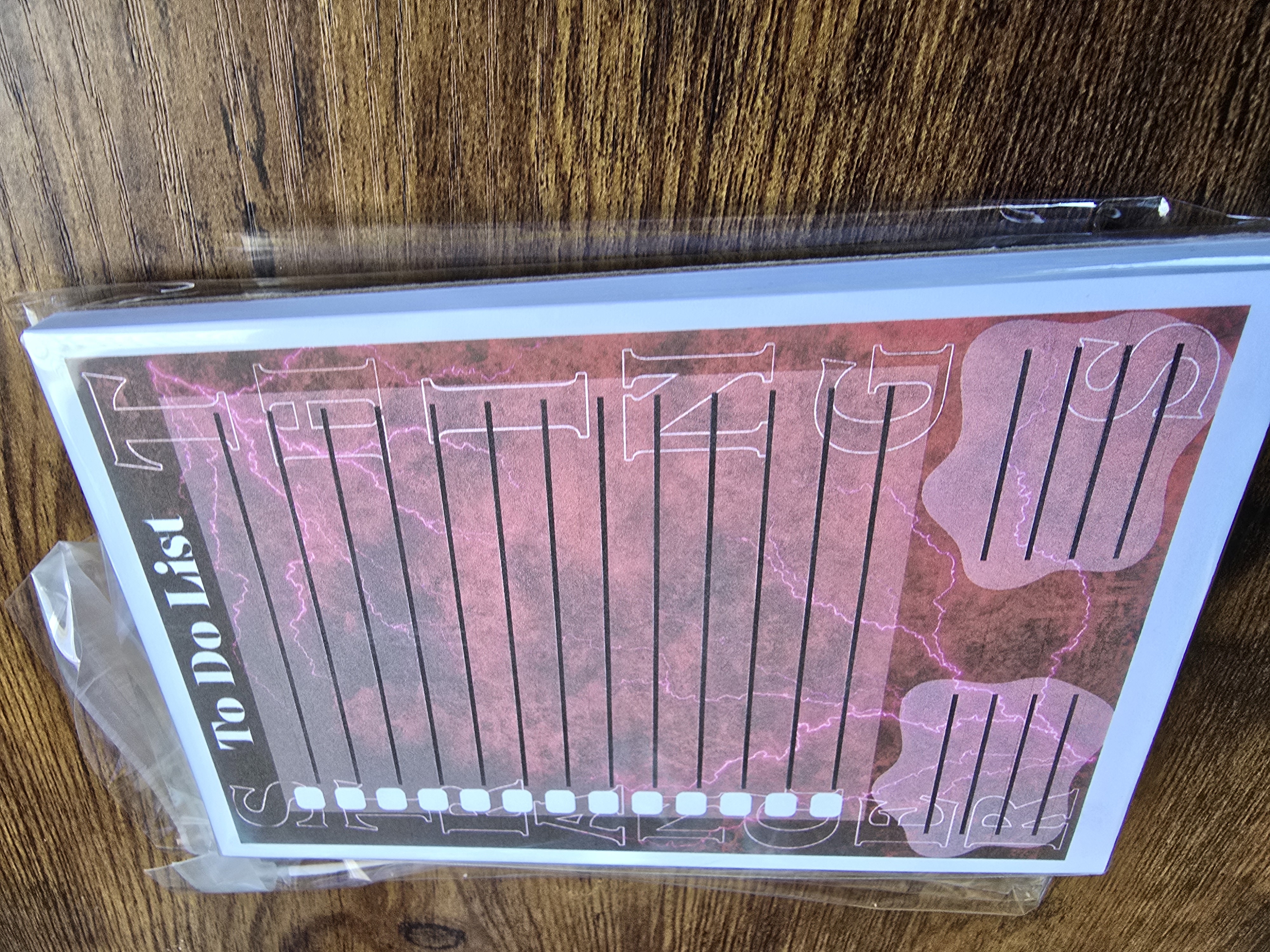 Stranger Things To-Do List NotePad