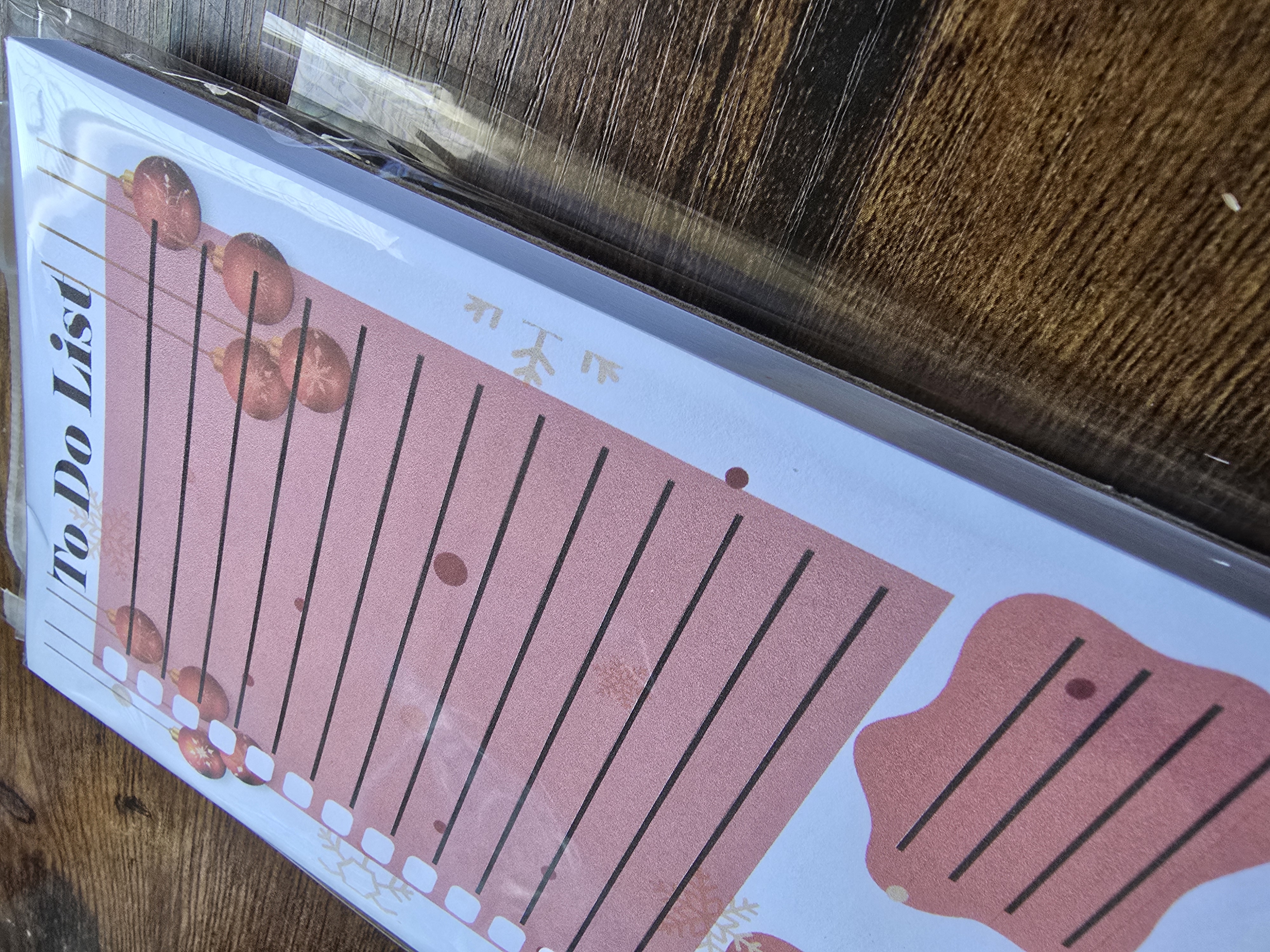 Festive In Red To-Do List NotePads