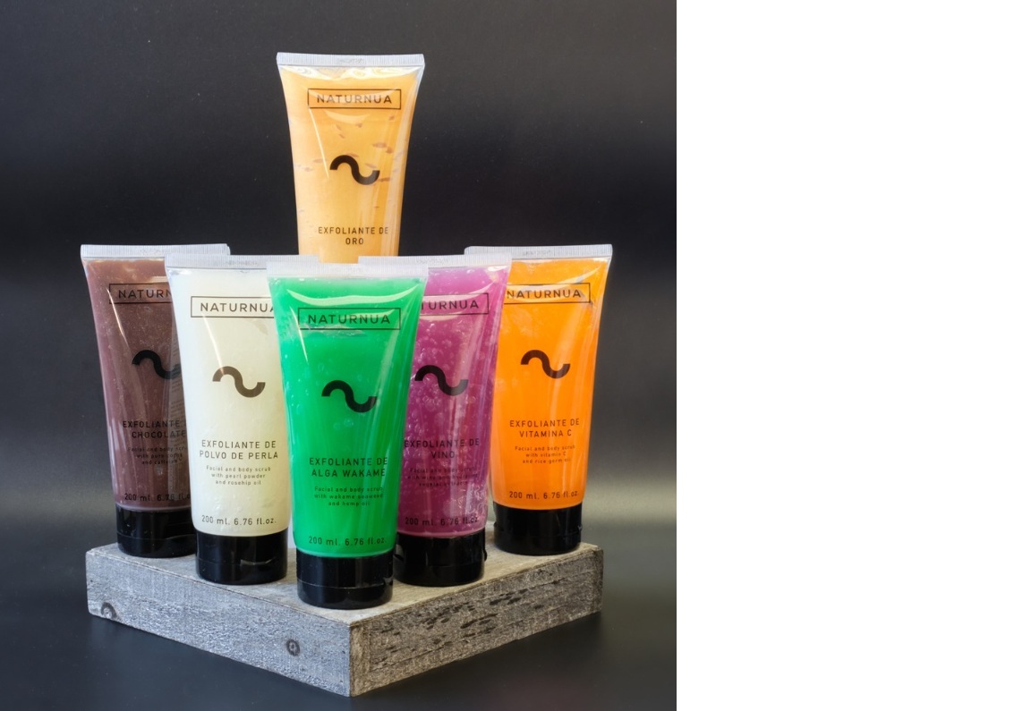 Exfoliantes corporales y faciales NATURNUA