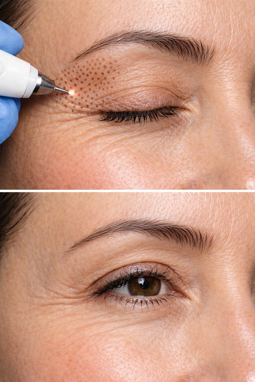 PLASMA PEN · Lifting de Párpado Superior + Patas de Gallo