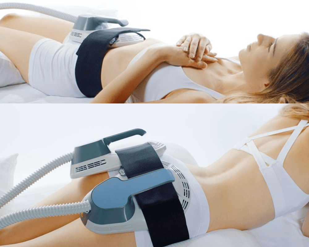 PROGRAMA CORPORAL POST-PARTO · INDIBA + SCULPT + PRESOTERAPIA