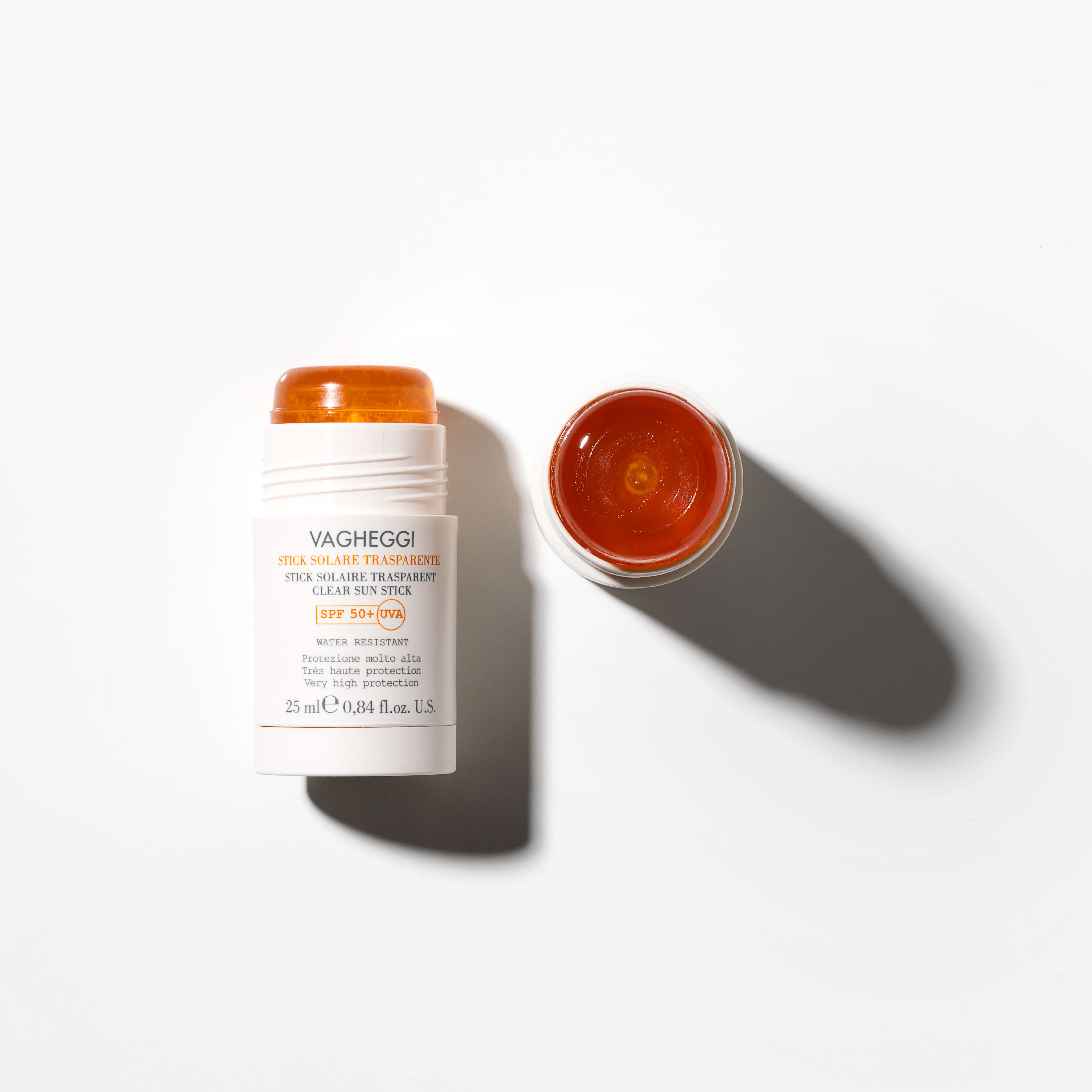 STICK SOLAR TRANSPARENTE SPF 50+ UVA – 25 ml BY VAGHEGGI