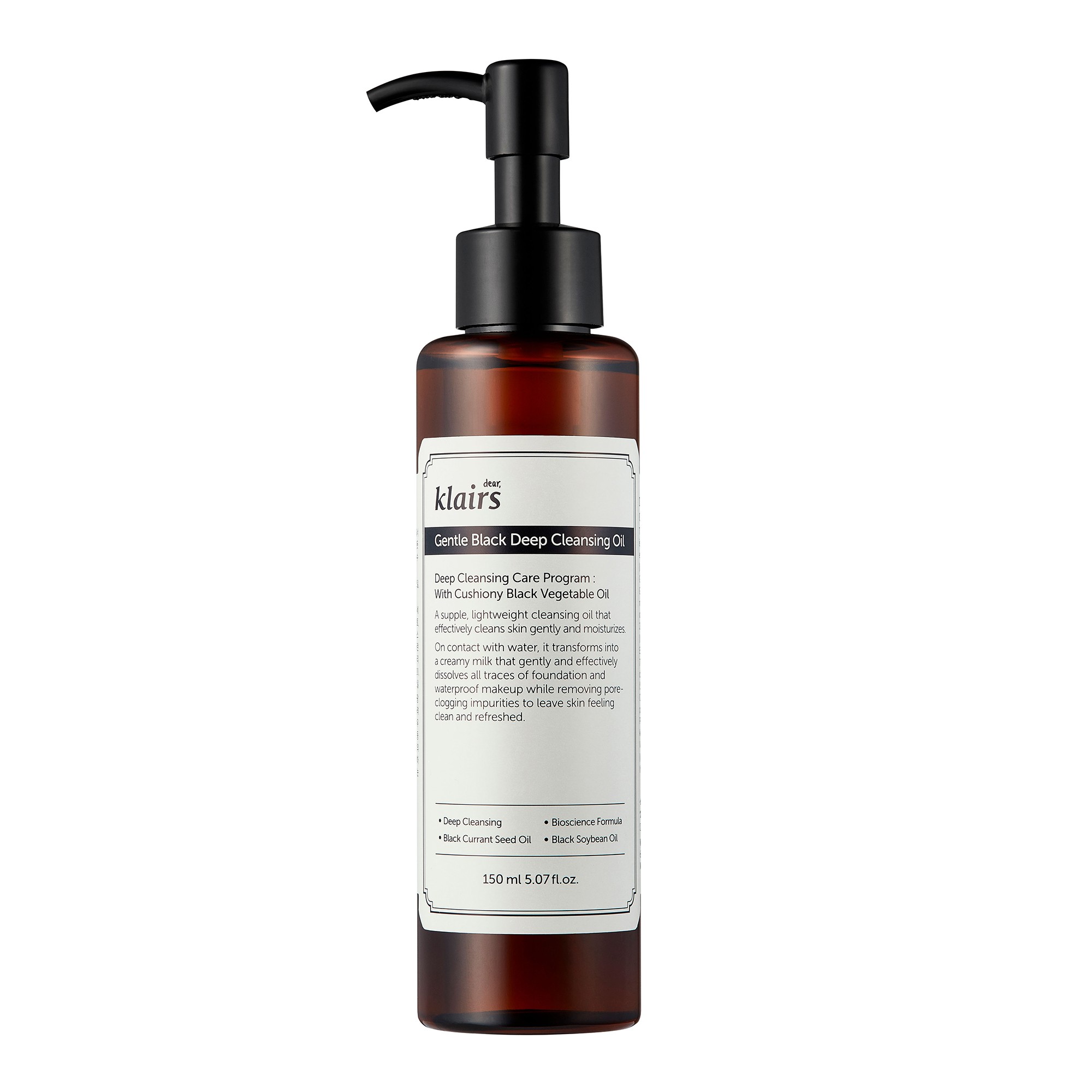 Gentle Black Deep Cleansing Oil