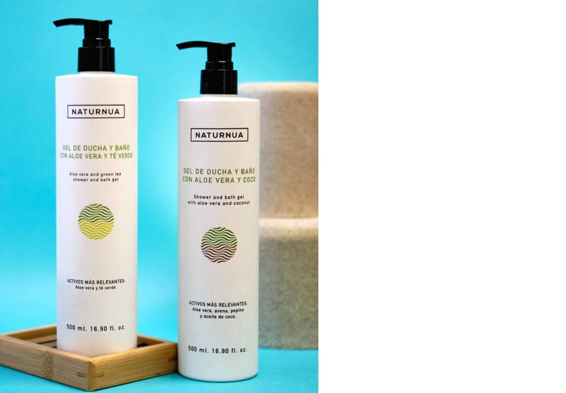 GEL de ducha naturales con coco y Aloe Vera