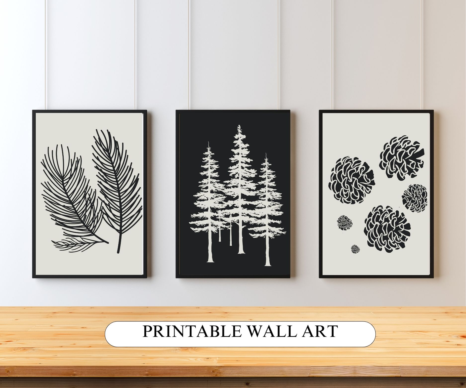 Pines - Botanical Printable Wall Art