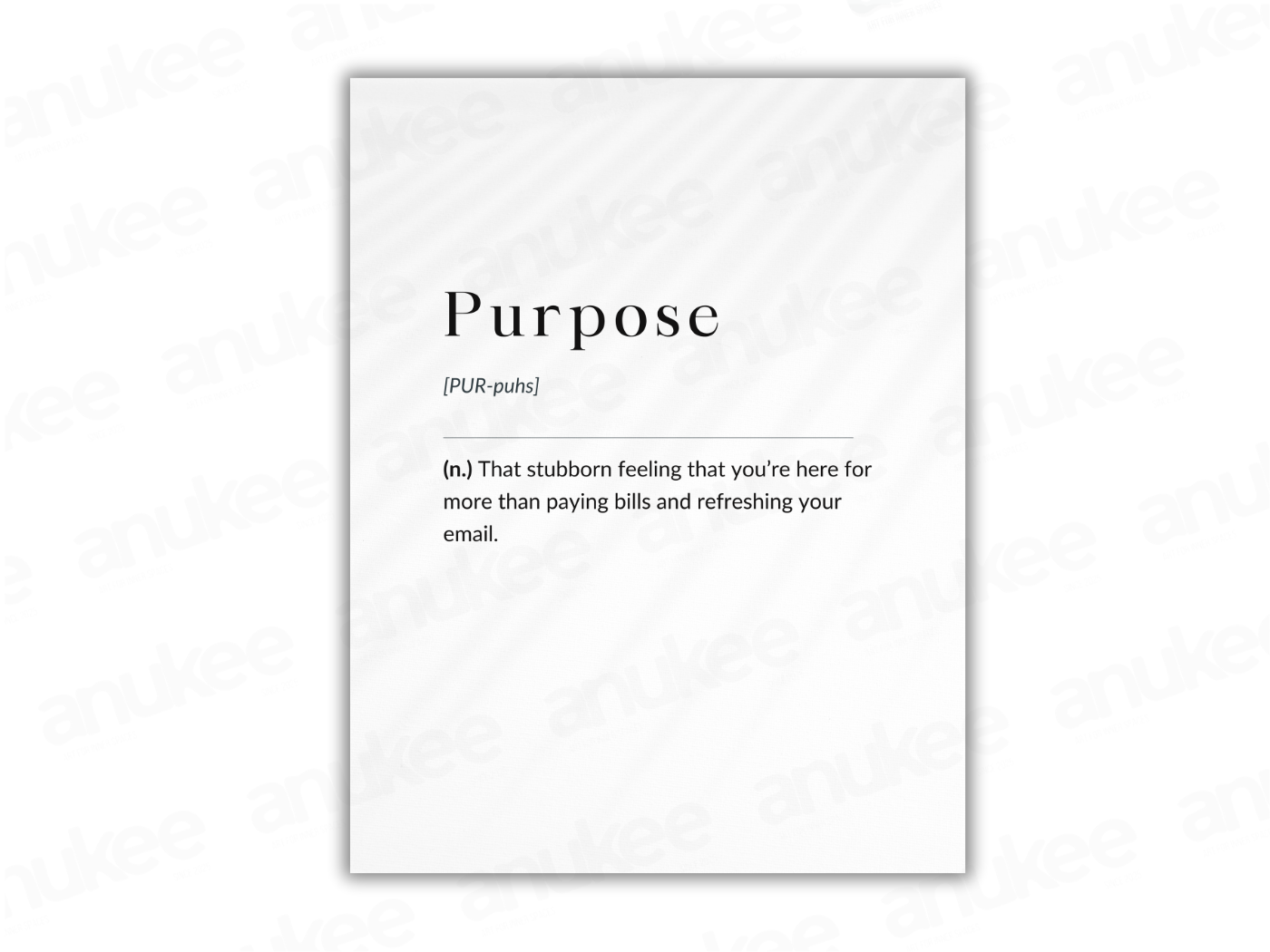 Purpose