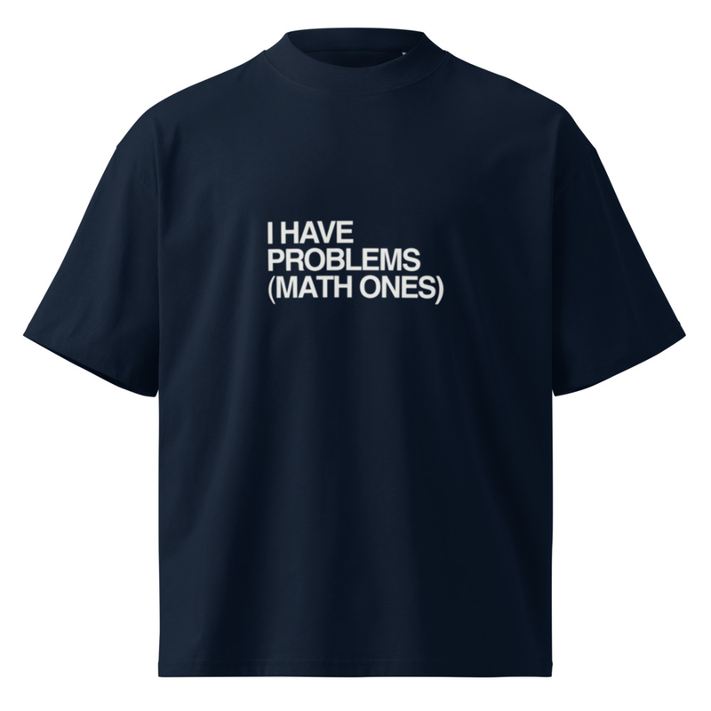Math Problems Oversized Tee