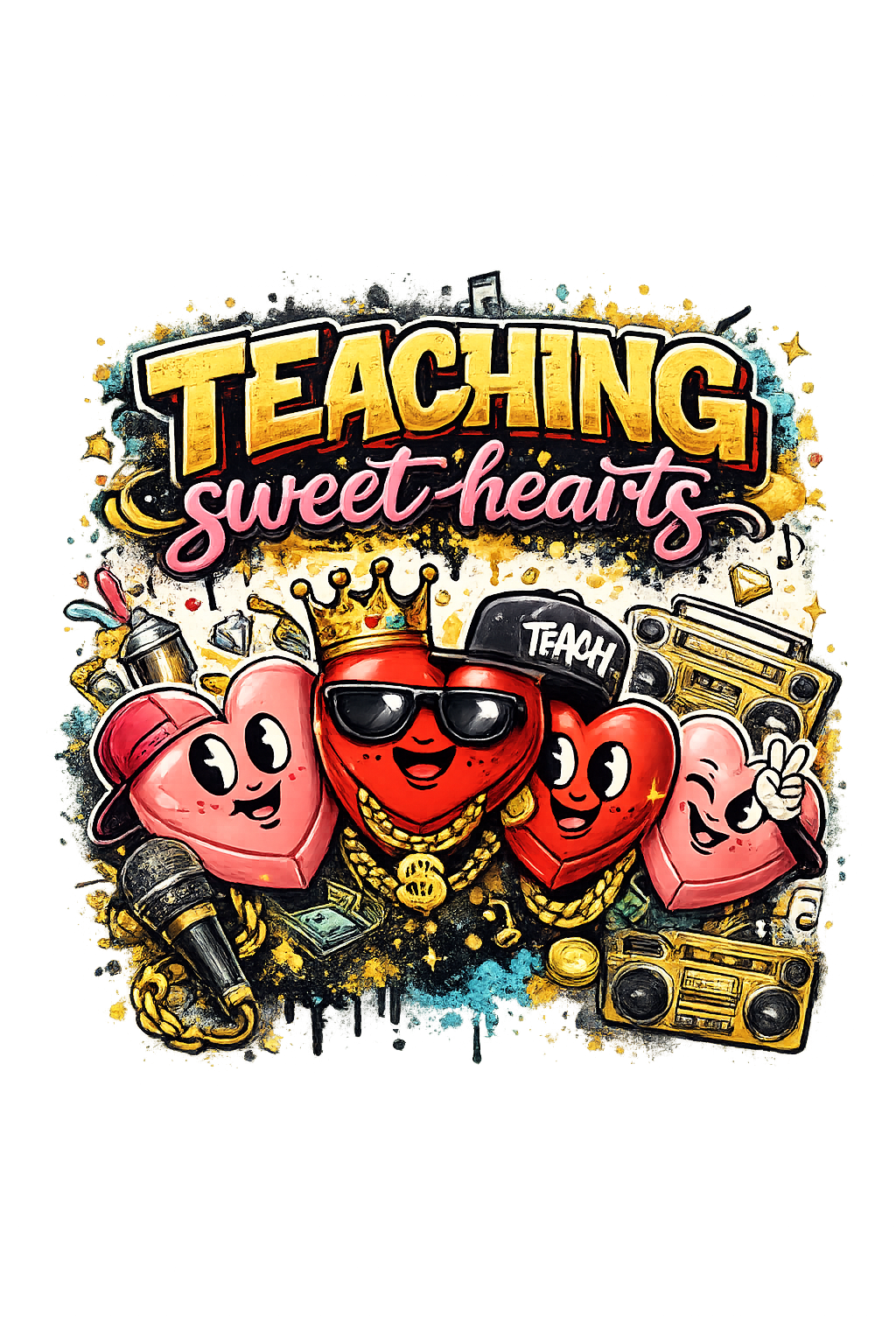 Teaching Sweet-Hearts T-Shirt