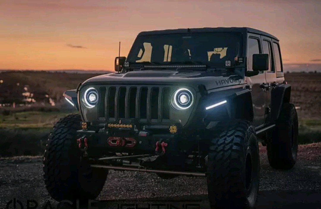 2018-2021 Jeep Wrangler/Gladiator ORACLE Oculus Bi-LED Projector Precision LED lighting projector for optimum light distribution and beam angle