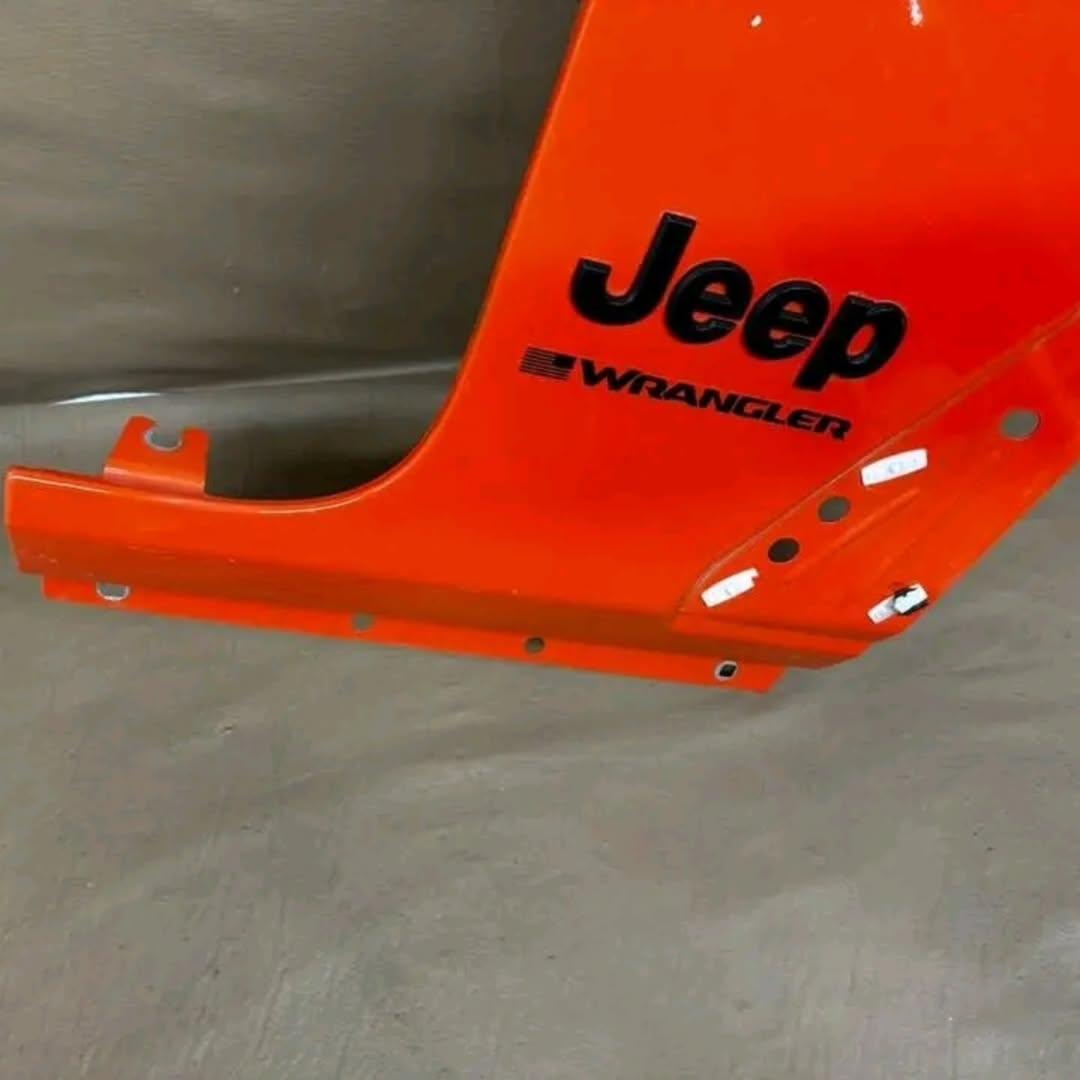 2018-2023 JEEP WRANGLER FRONT LEFT LH & RIGHT RH SIDE FENDER COVER SHELL SET OEM