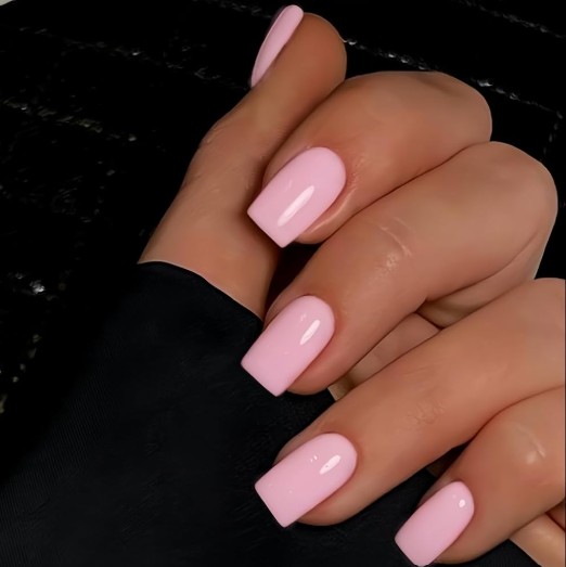 Single Color Basic Press-On Nails