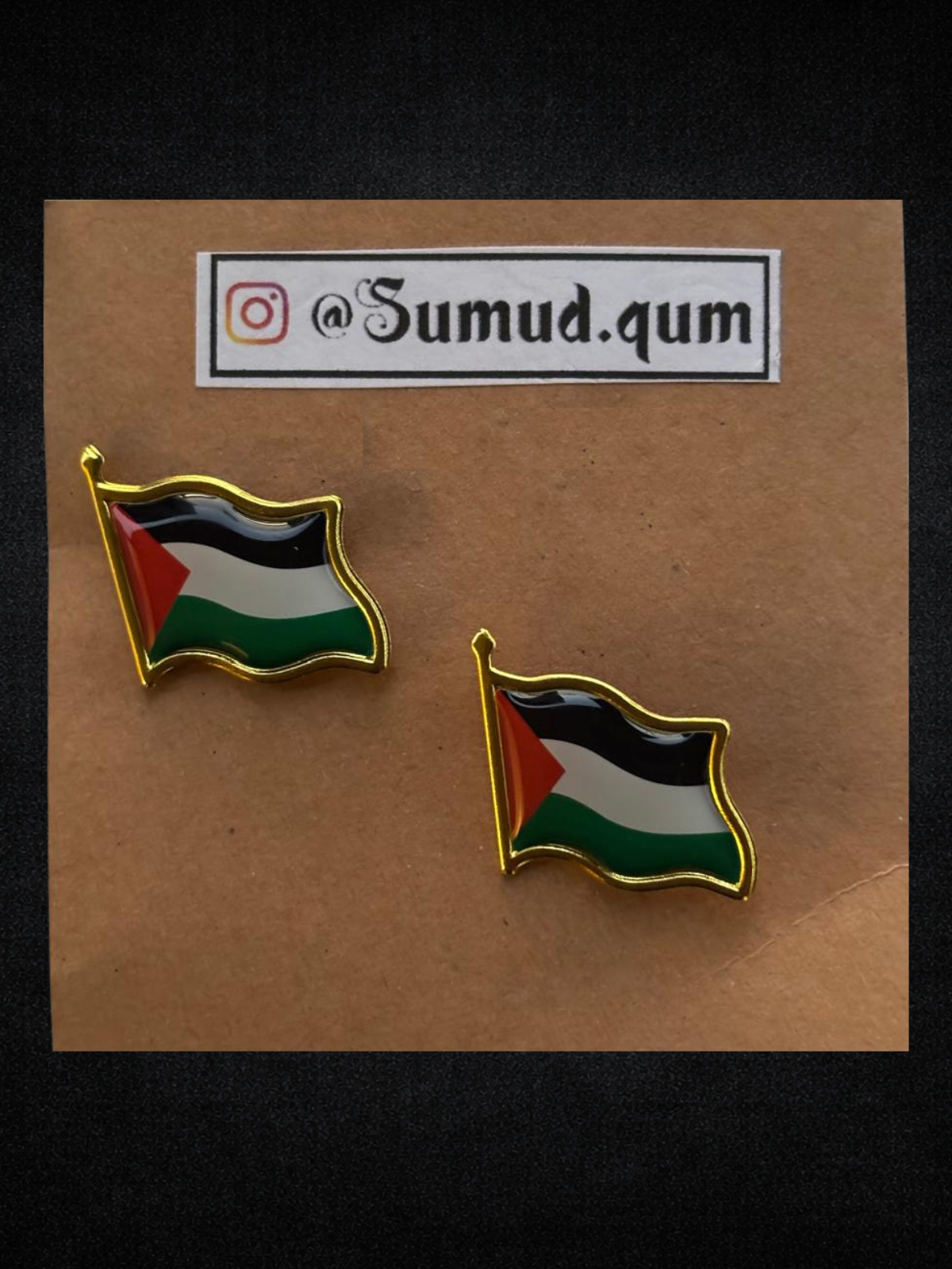 Palestine Flag Pin