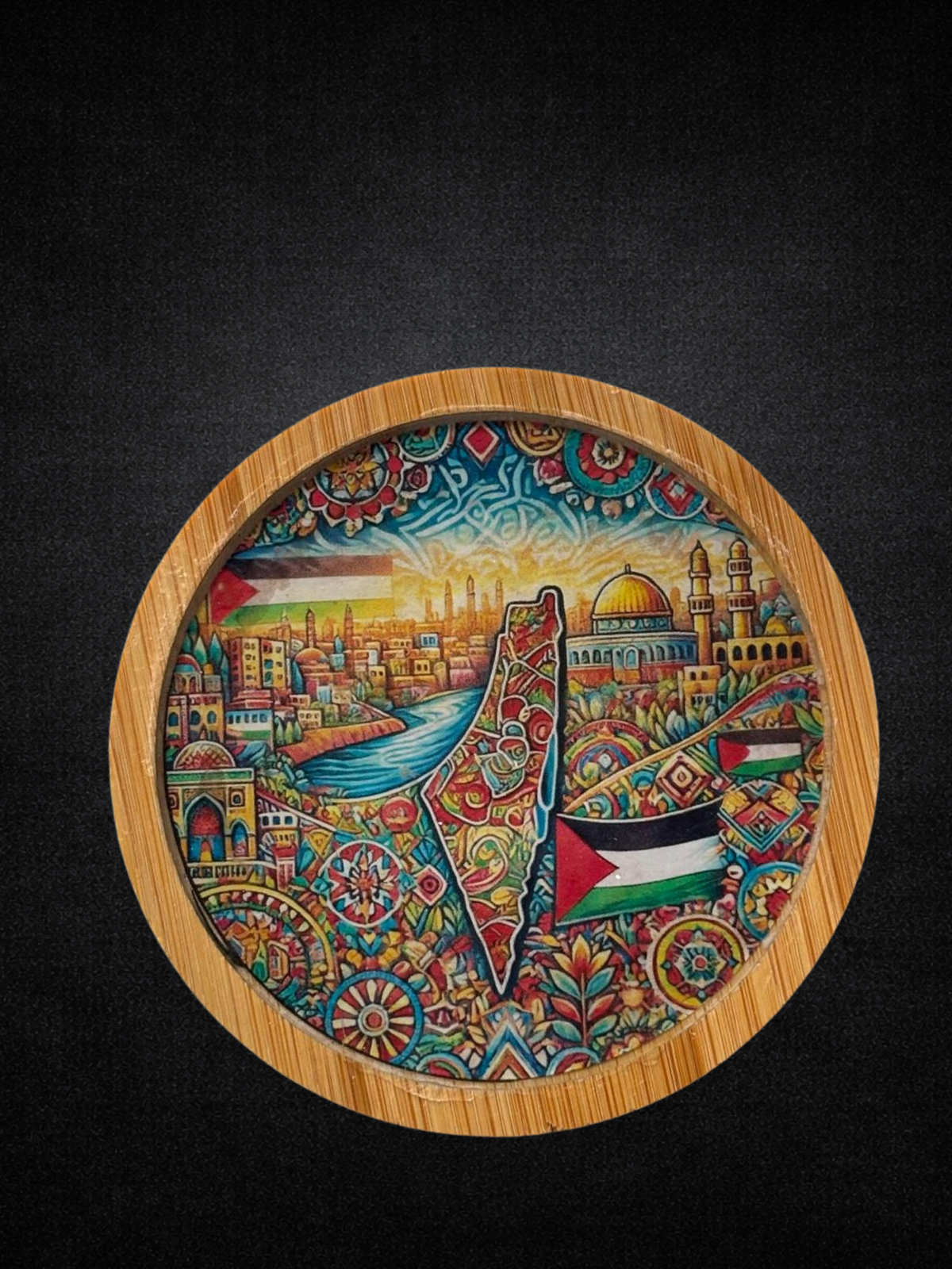 Decorative Wooden Wall Plate