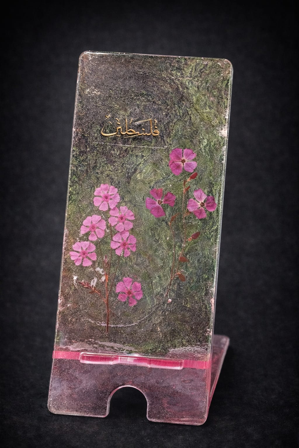 Handmade Resin Phone Stand