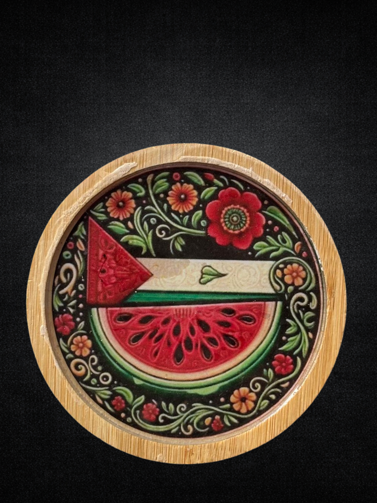 Handcrafted Watermelon Plate