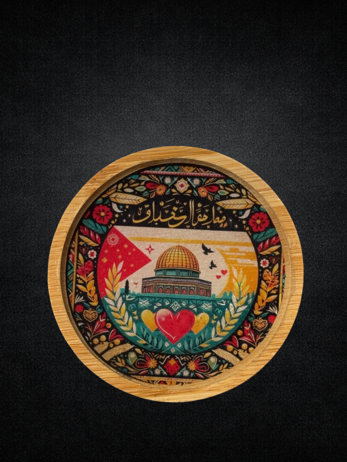 Posavasos Solidarios — Colección Palestina