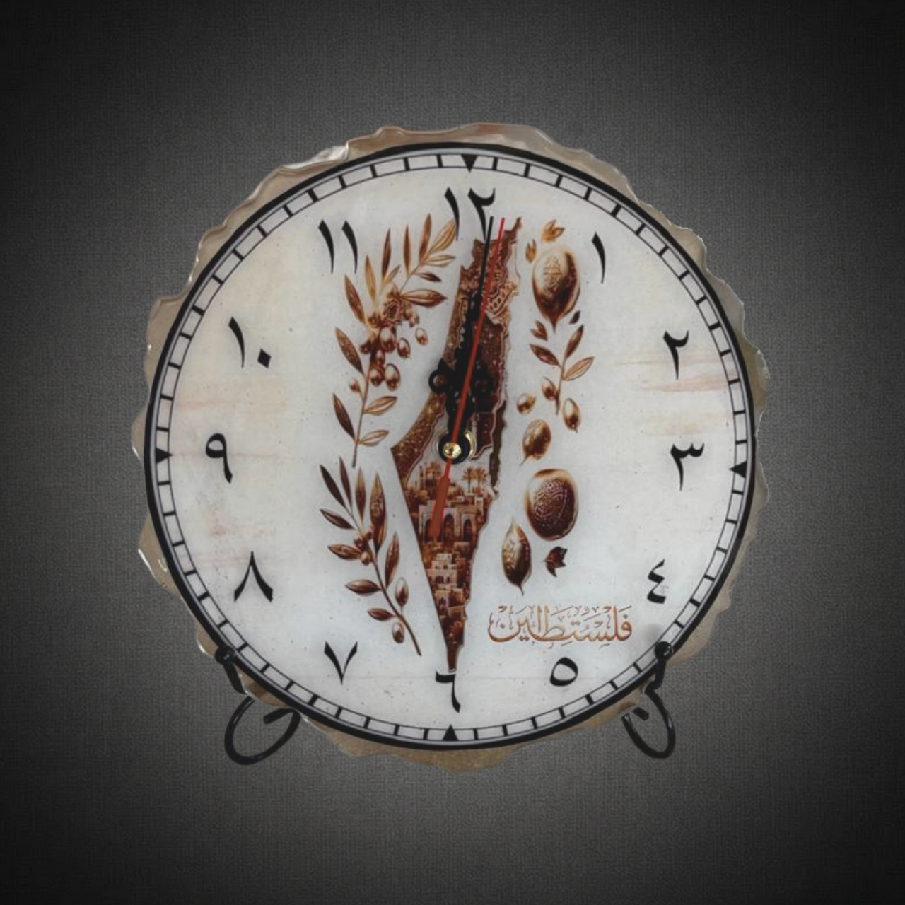 Reloj mural Grande  — Colección Sumud
