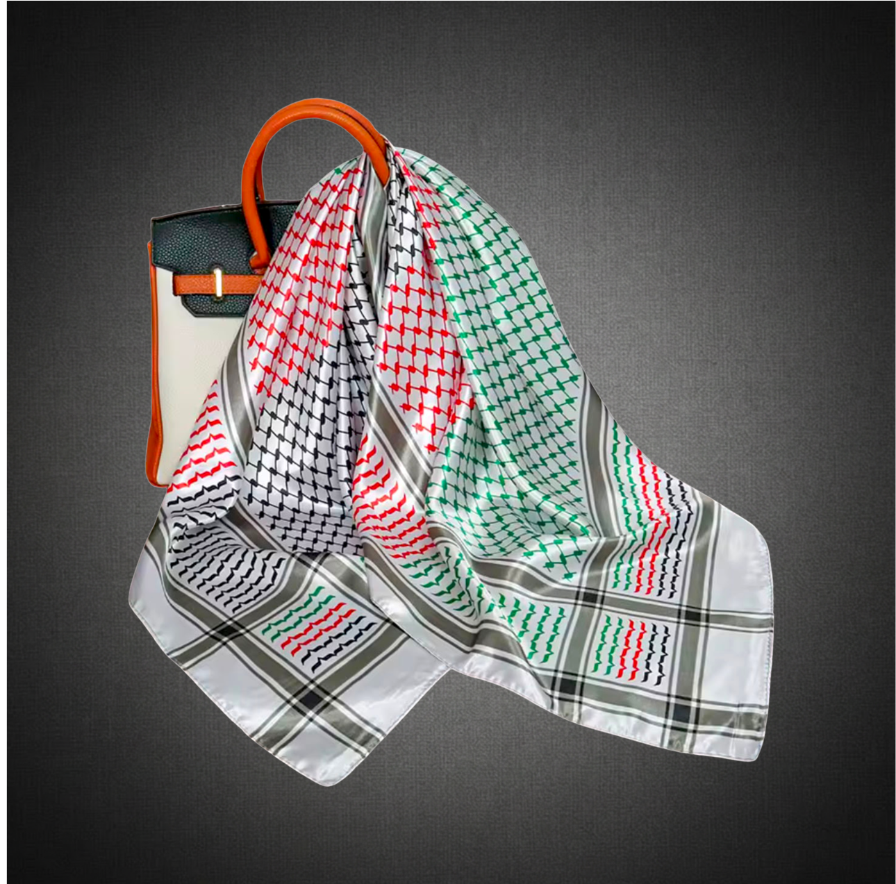 Pañuelo Kuffiyeh Satin | Coleccion Sumud