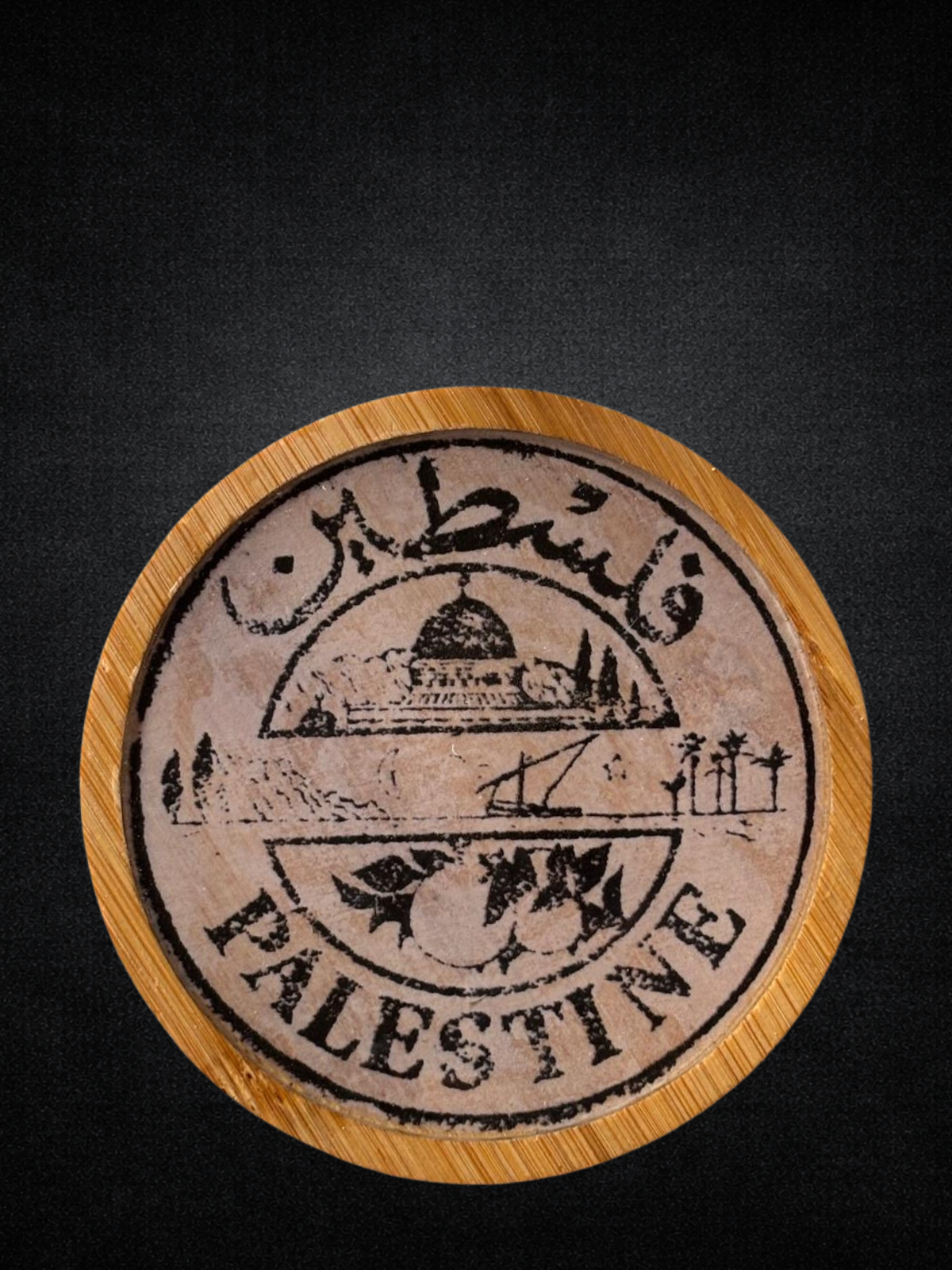 Posavasos Solidarios — Colección Palestina