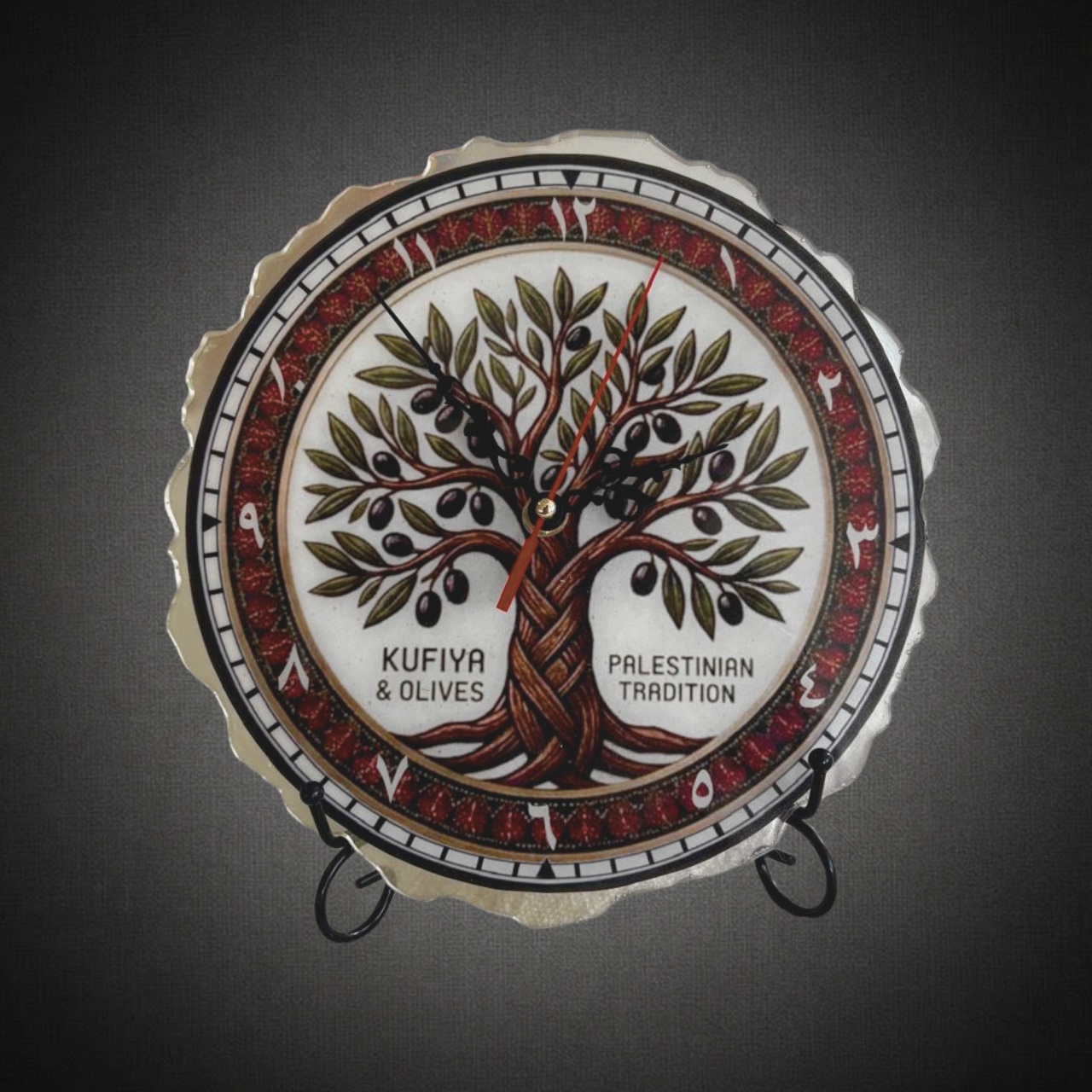 Reloj mural Mediano  — Colección Sumud