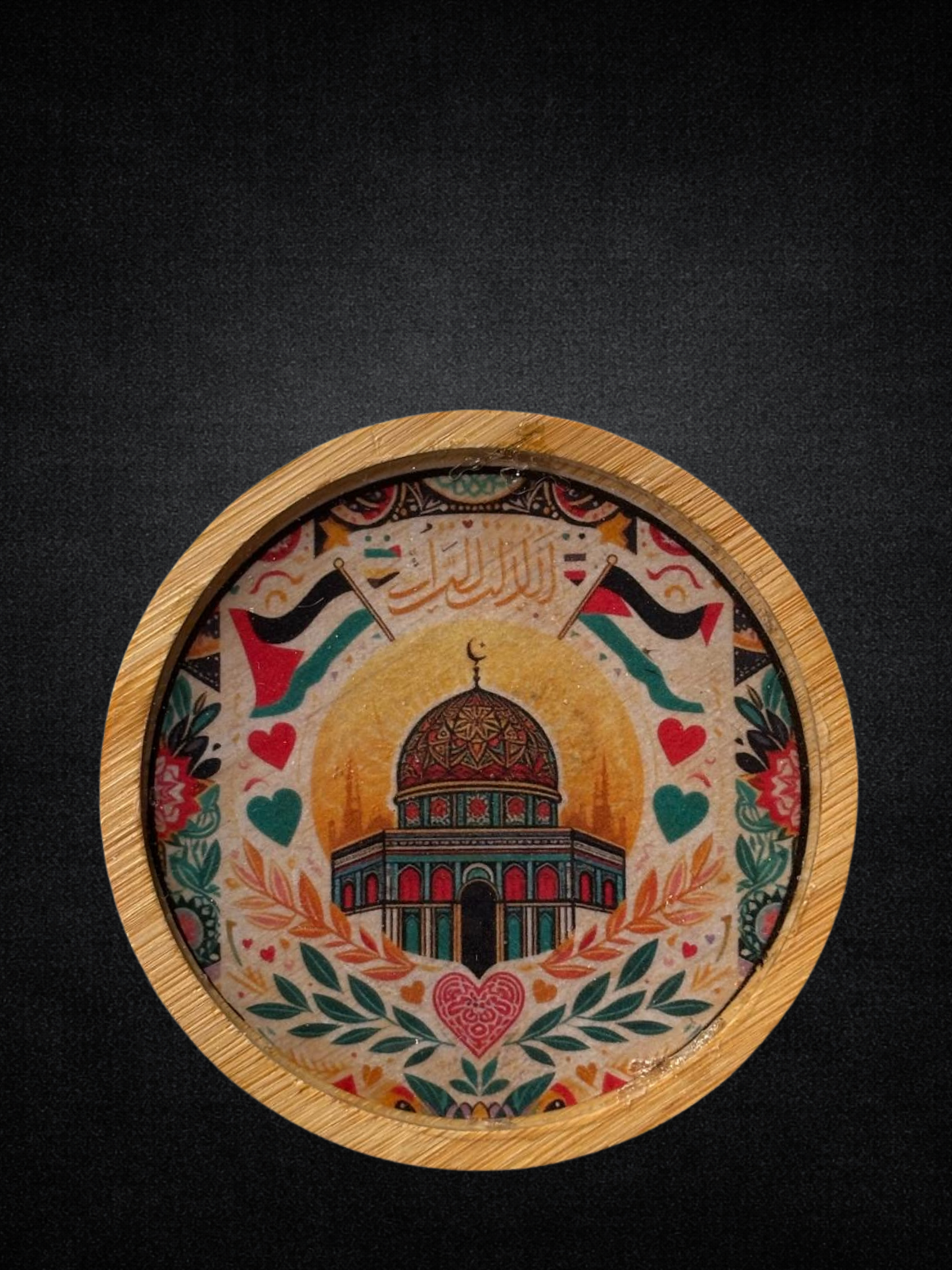 Posavasos Solidarios — Colección Palestina