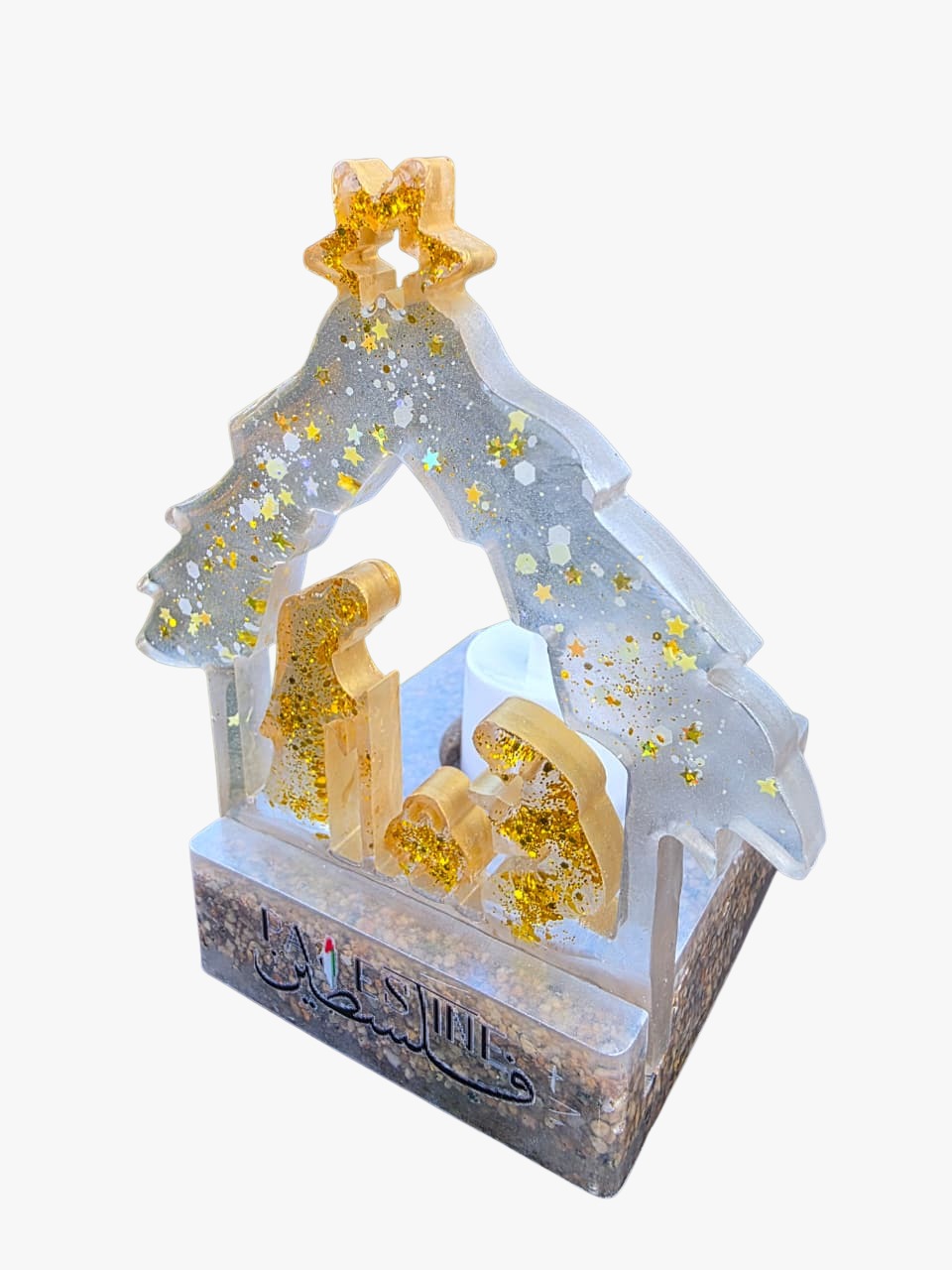 Resin Nativity Scene Decoration