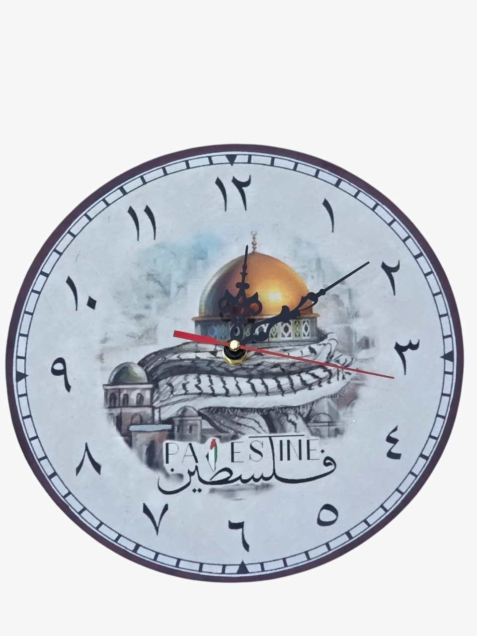 Reloj de pared de Palestina