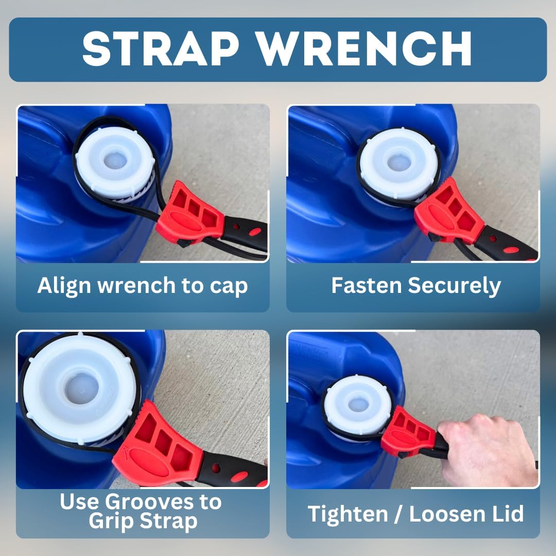 Water | Storage | Containers 5 Gal x 6 w/ Treatment (30 Gal)