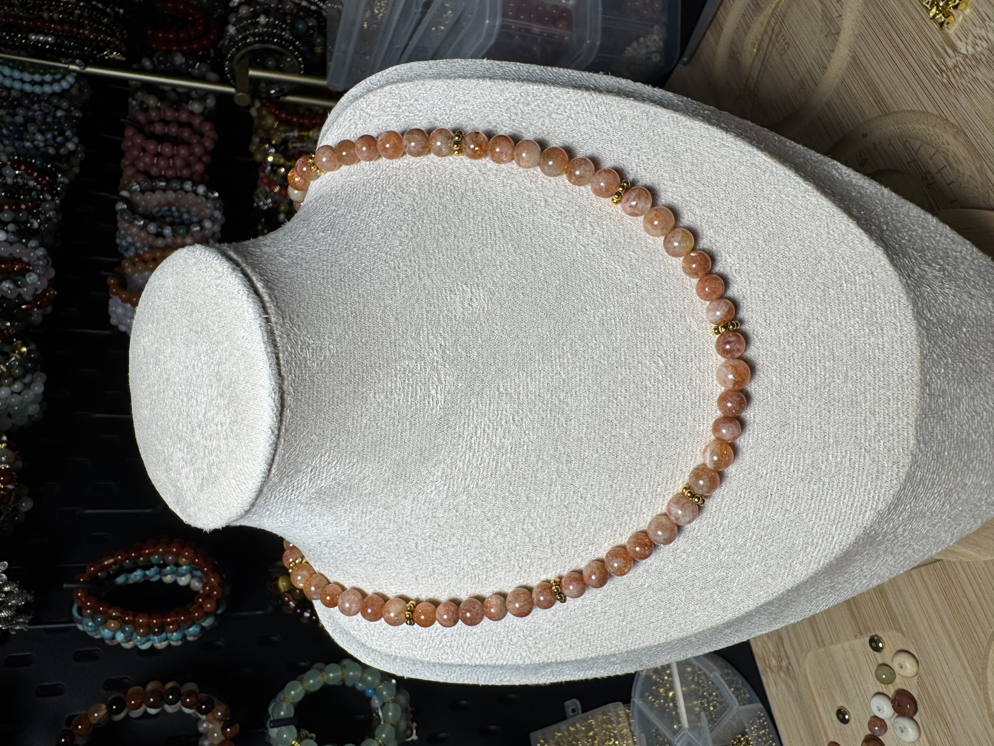 Natural  Sunstone Necklace