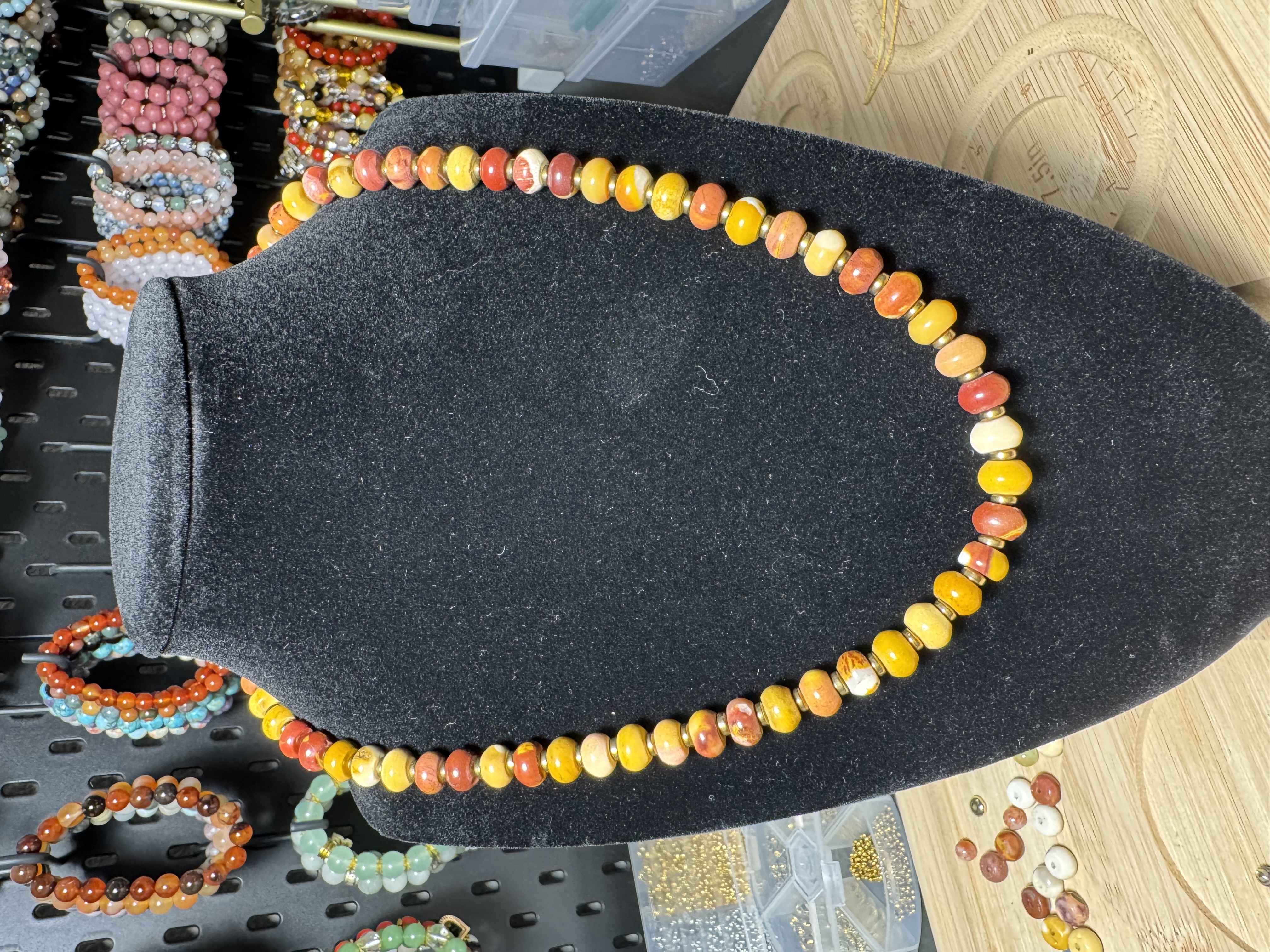 Sunstone Harvest Jasper Necklace