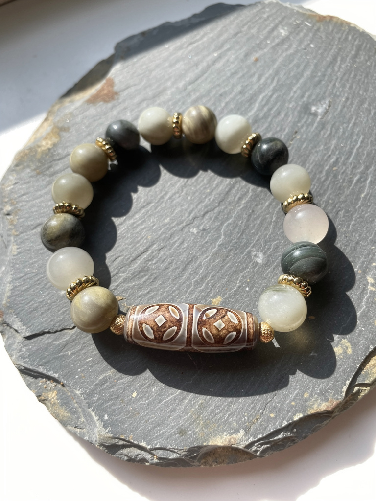 Match Agate Bracelet