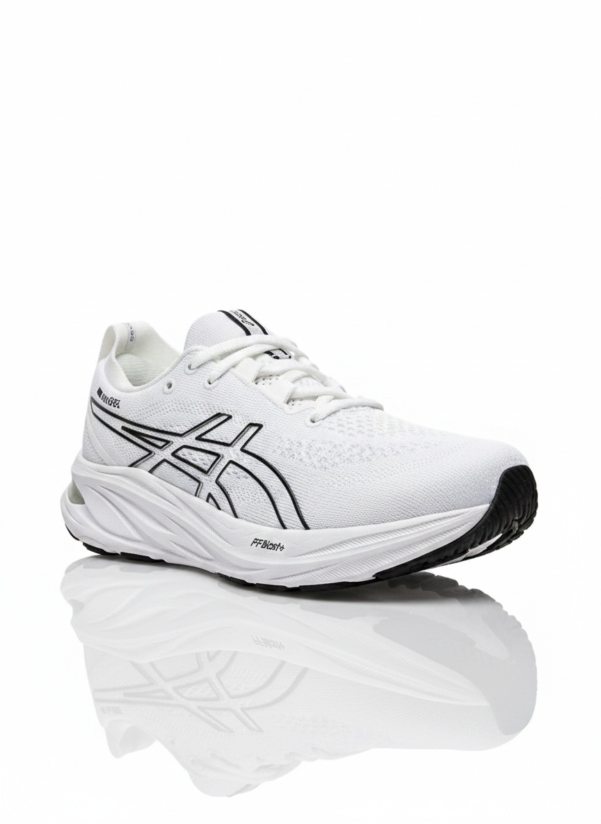 ASICS White Running Shoes