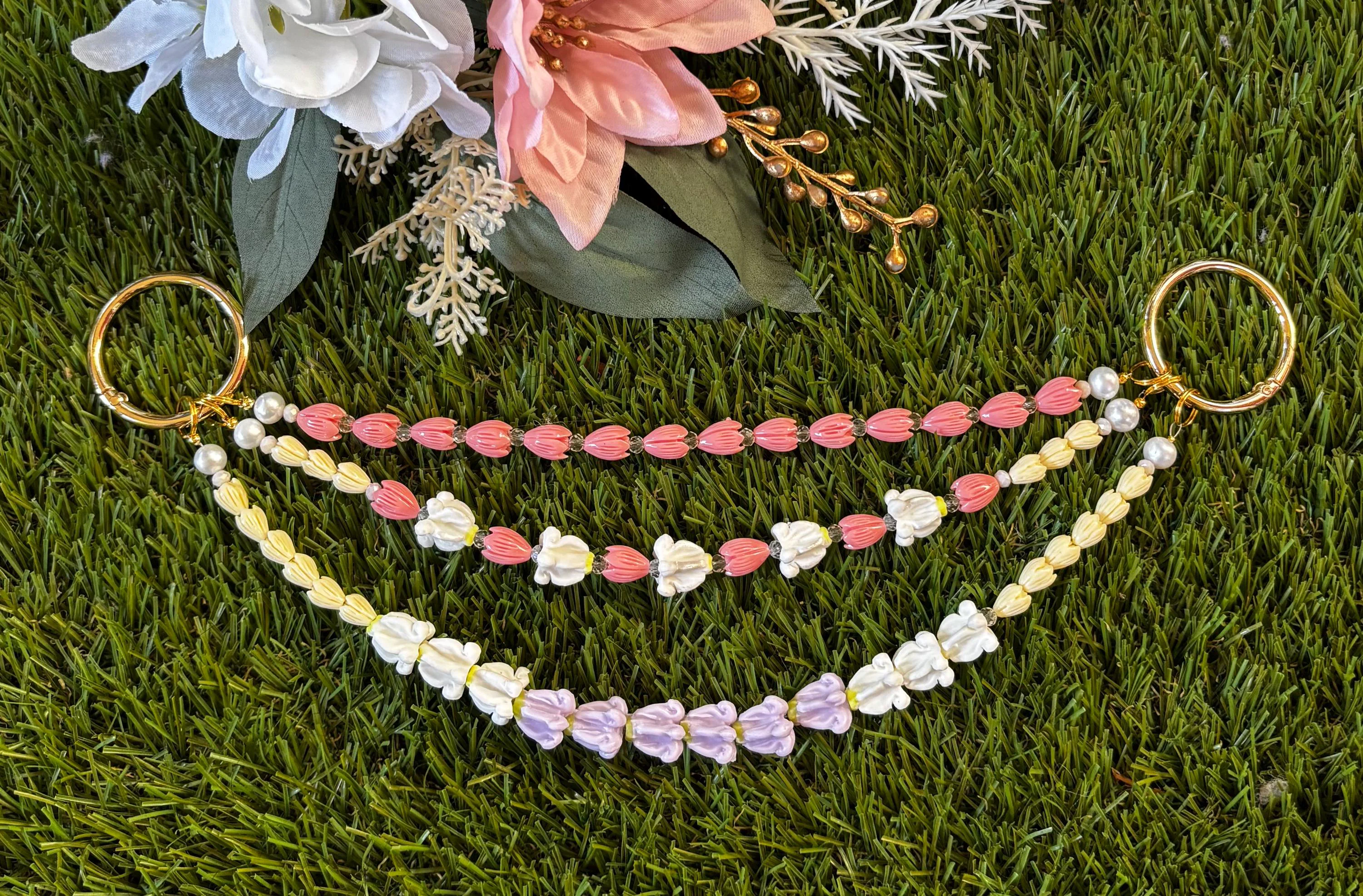 Triple Strand Purse Lei