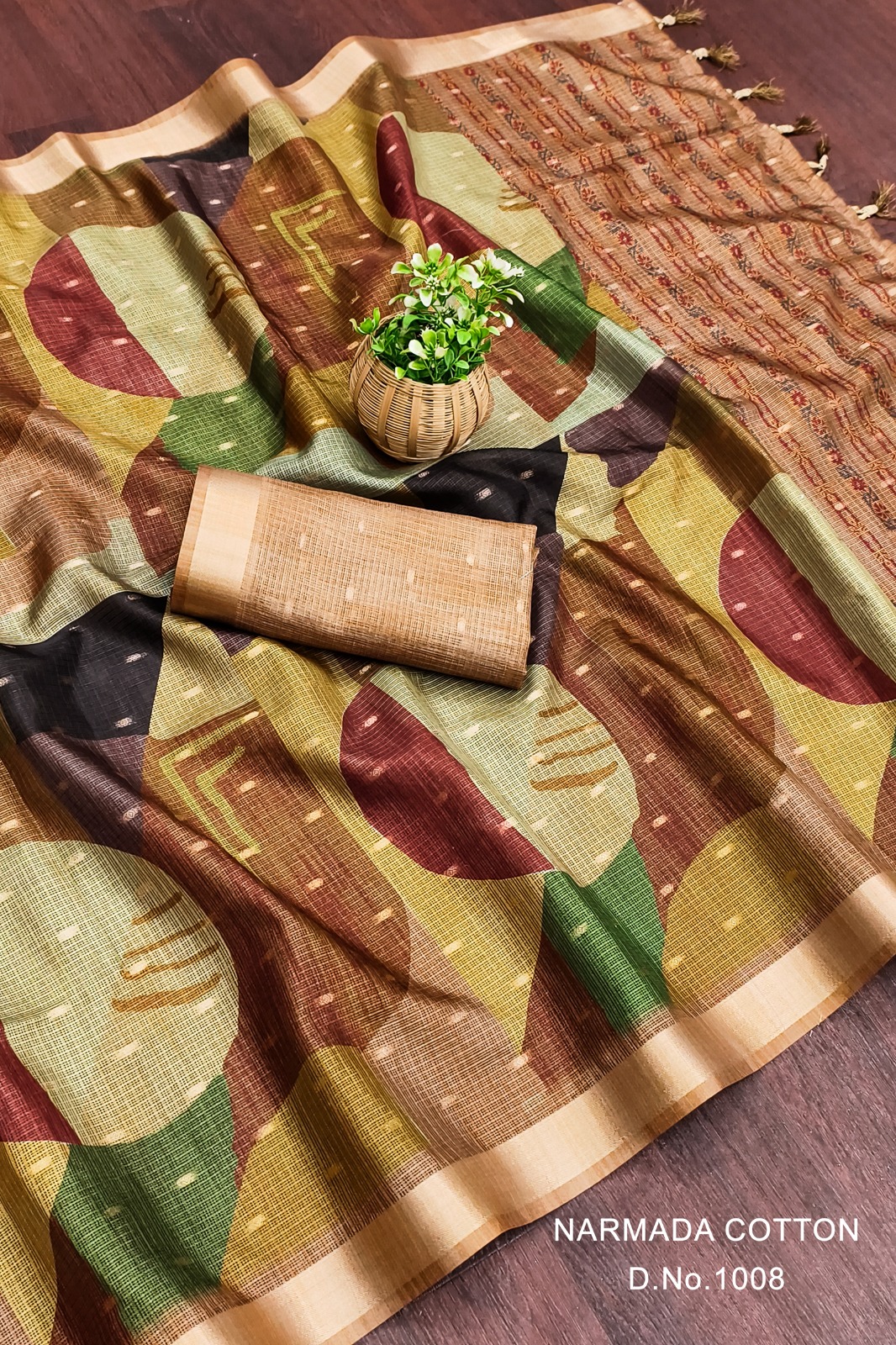 Narmada Cotton Saree