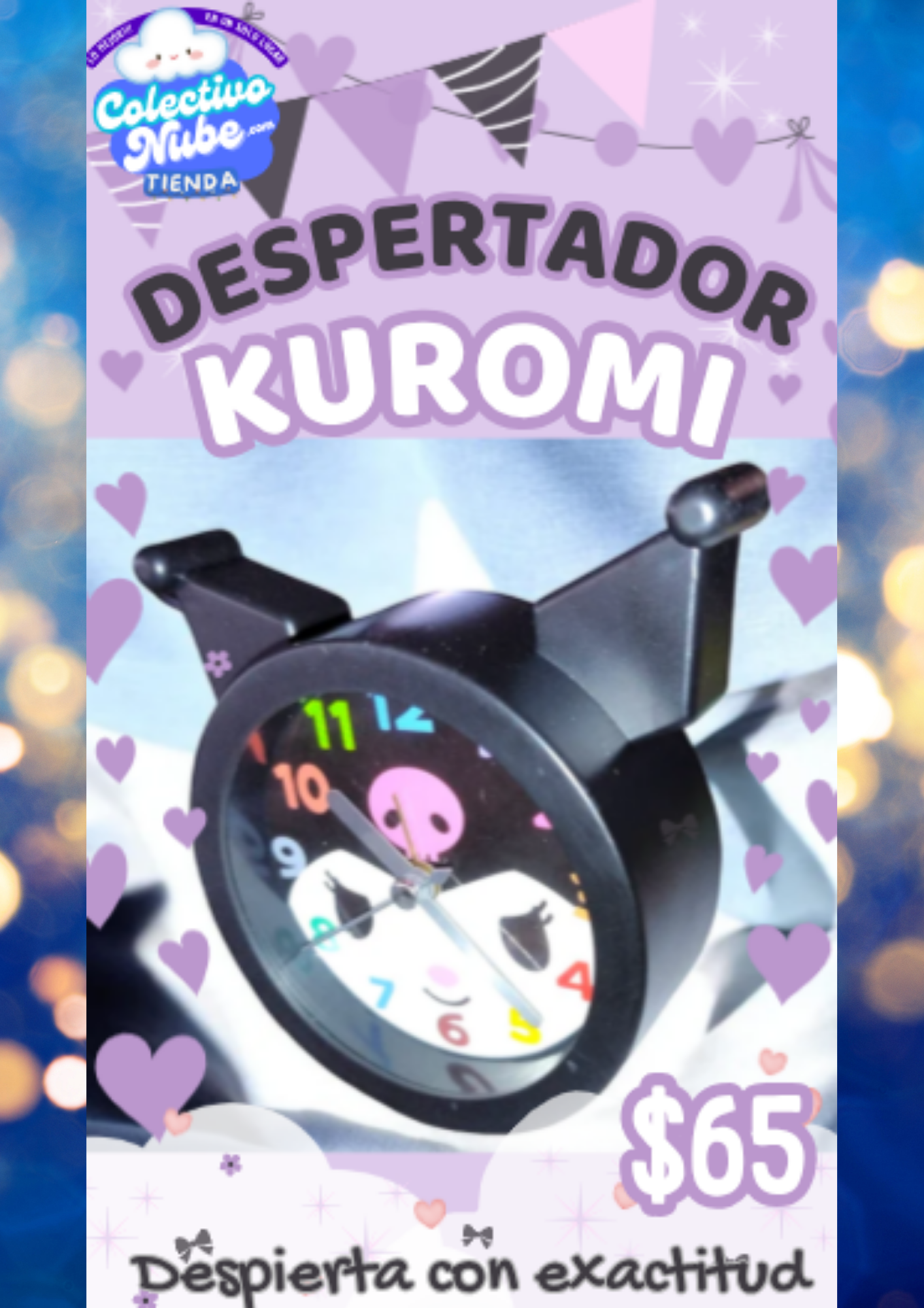 Despertador Kuromi