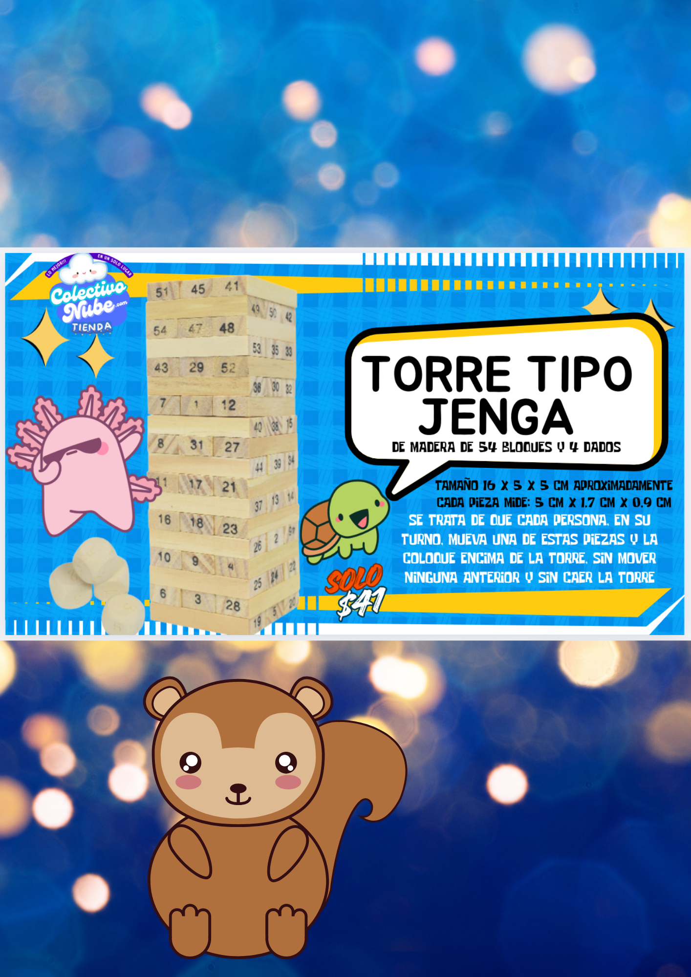 Torre tipo Jenga