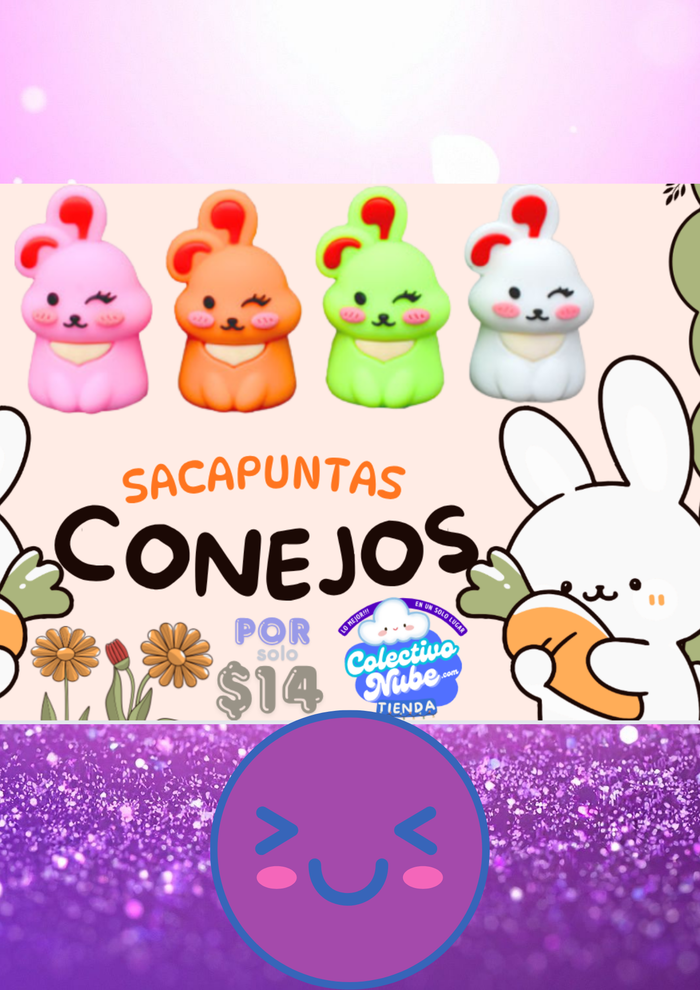 Sacapuntas Conejos